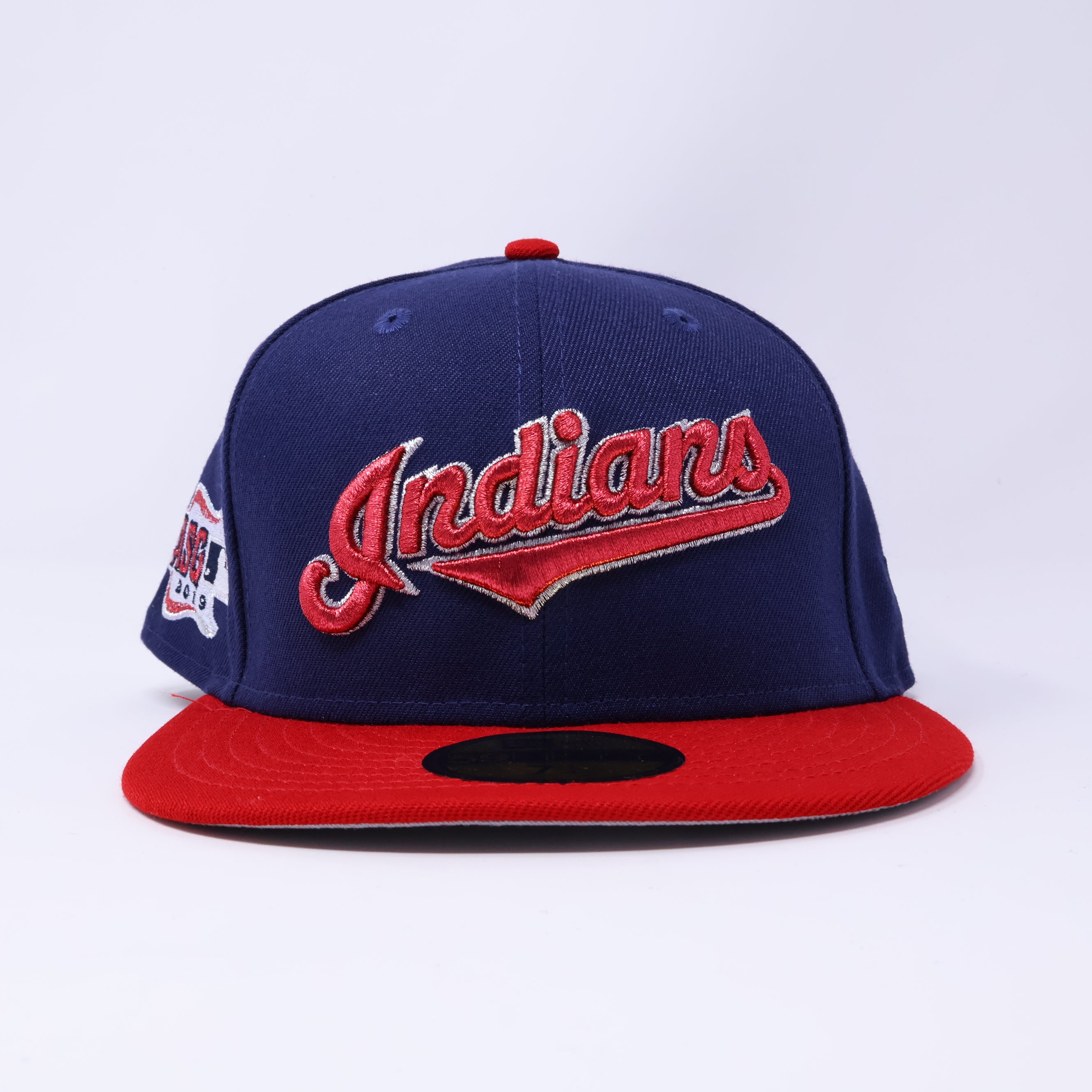 NWT 1/4 Navy Cleveland Indians 2019 All Star Game 59fifty New Era Fitted Hat Cap