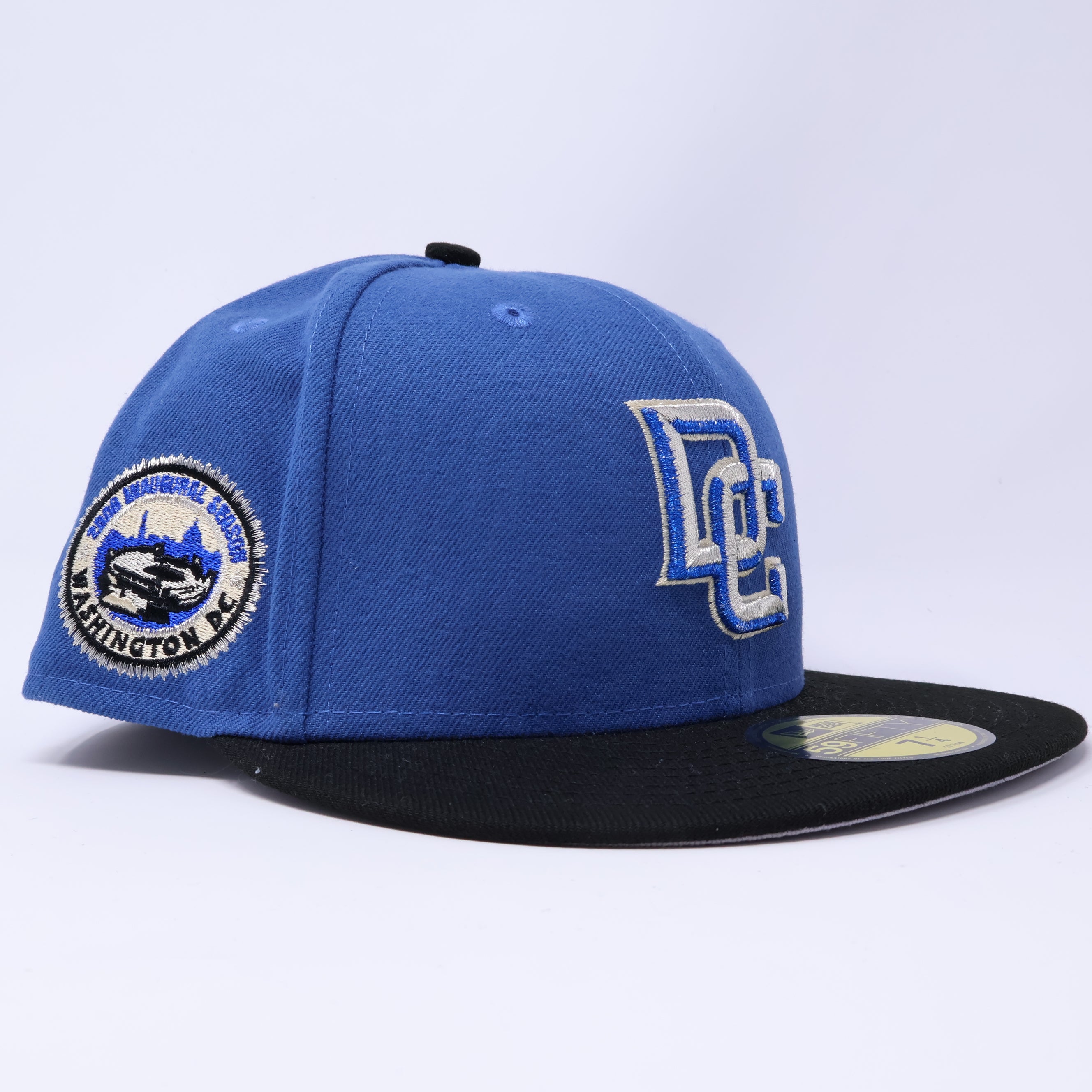 NWT Blue Washington Nationals 2006 Inaugural Season 59fifty New Era Fitted Cap Hat