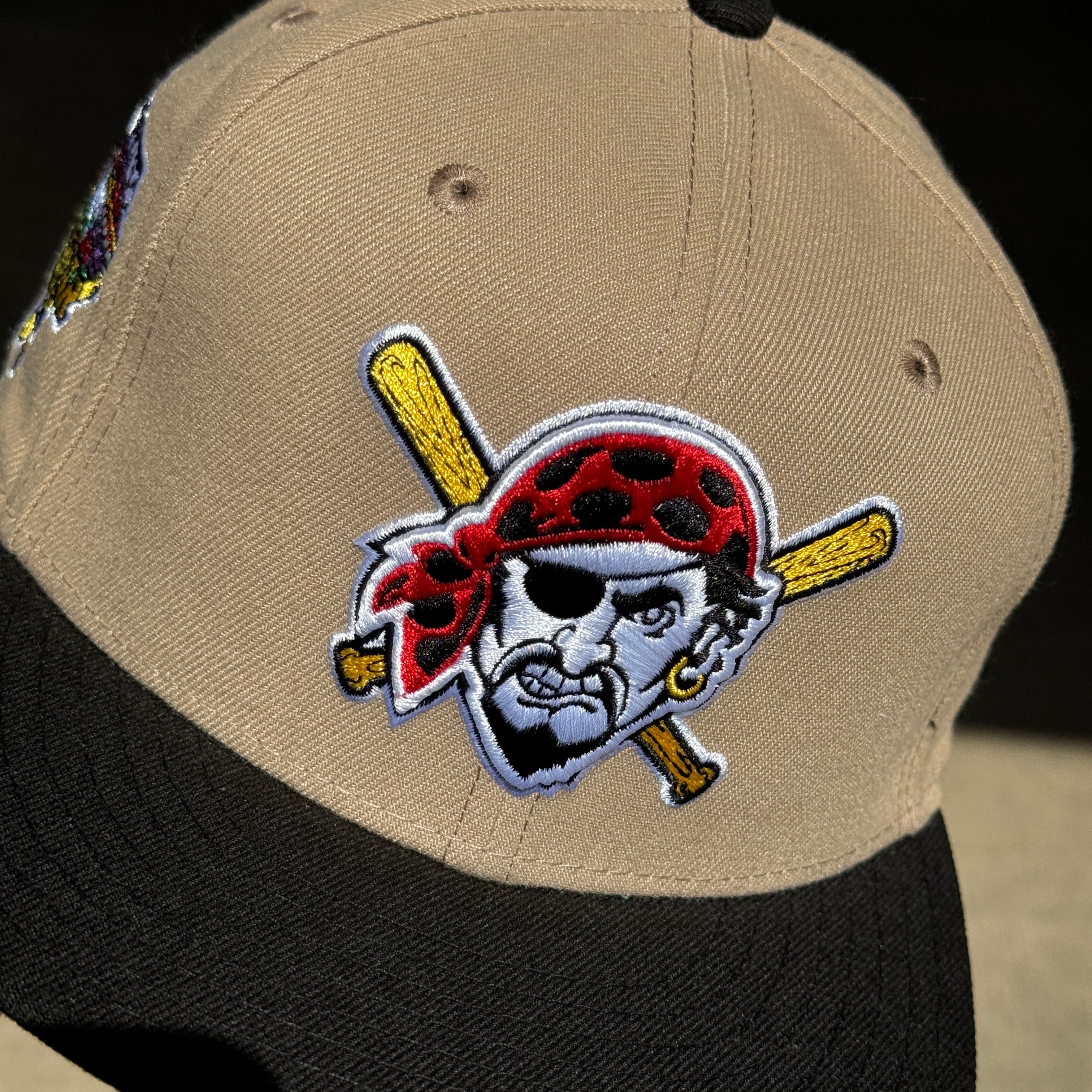 USED 6 7/8 Khaki Pittsburg Pirates 2006 All Star Game 59fifty New Era Fitted Hat Cap