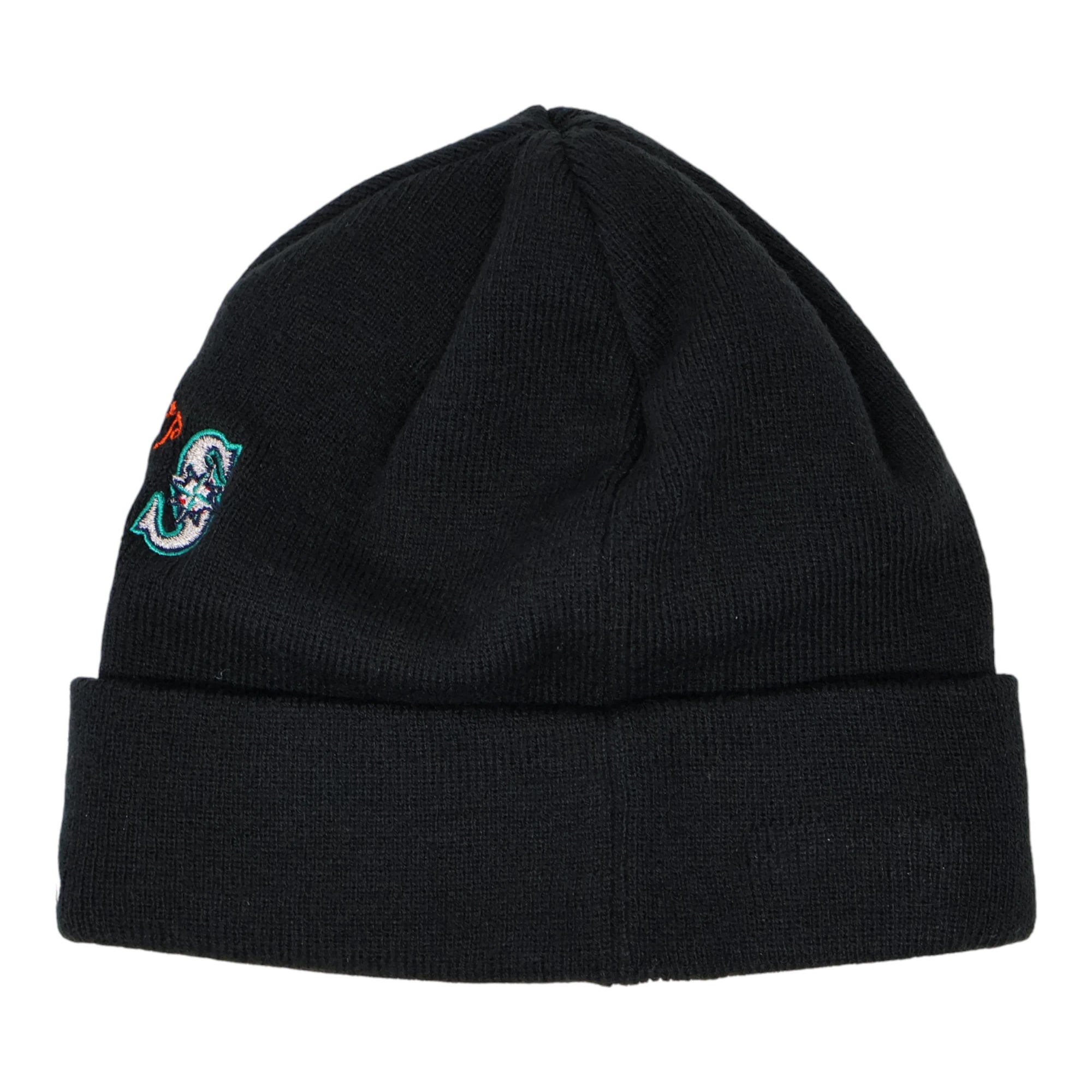 NWT MLB Logos Black Beanie New Era Unisex Mens Womens Ski Cap Warm Knit