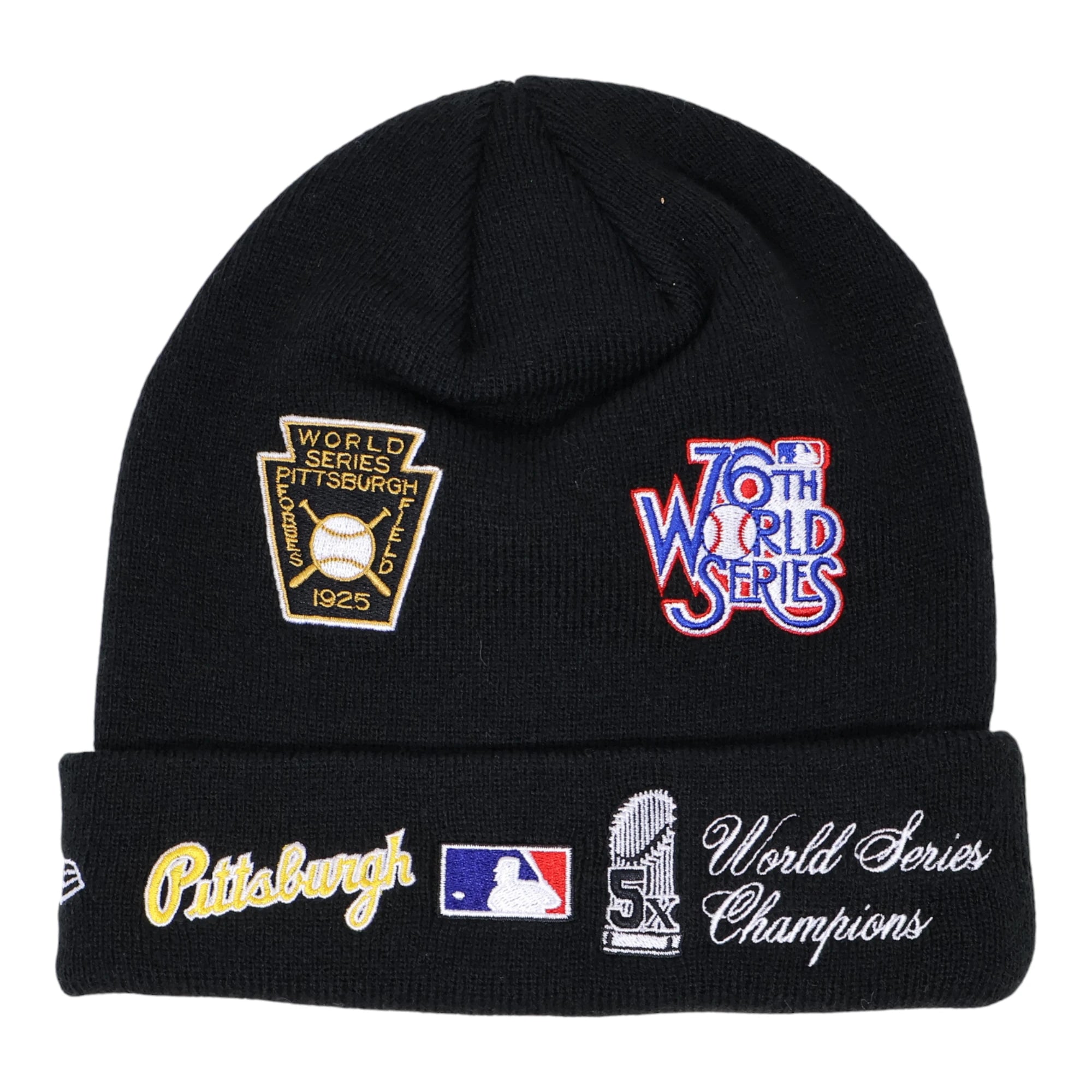 NWT MLB Pittsburgh Pirates New Era Unisex Mens Womens Ski Cap Warm Knit