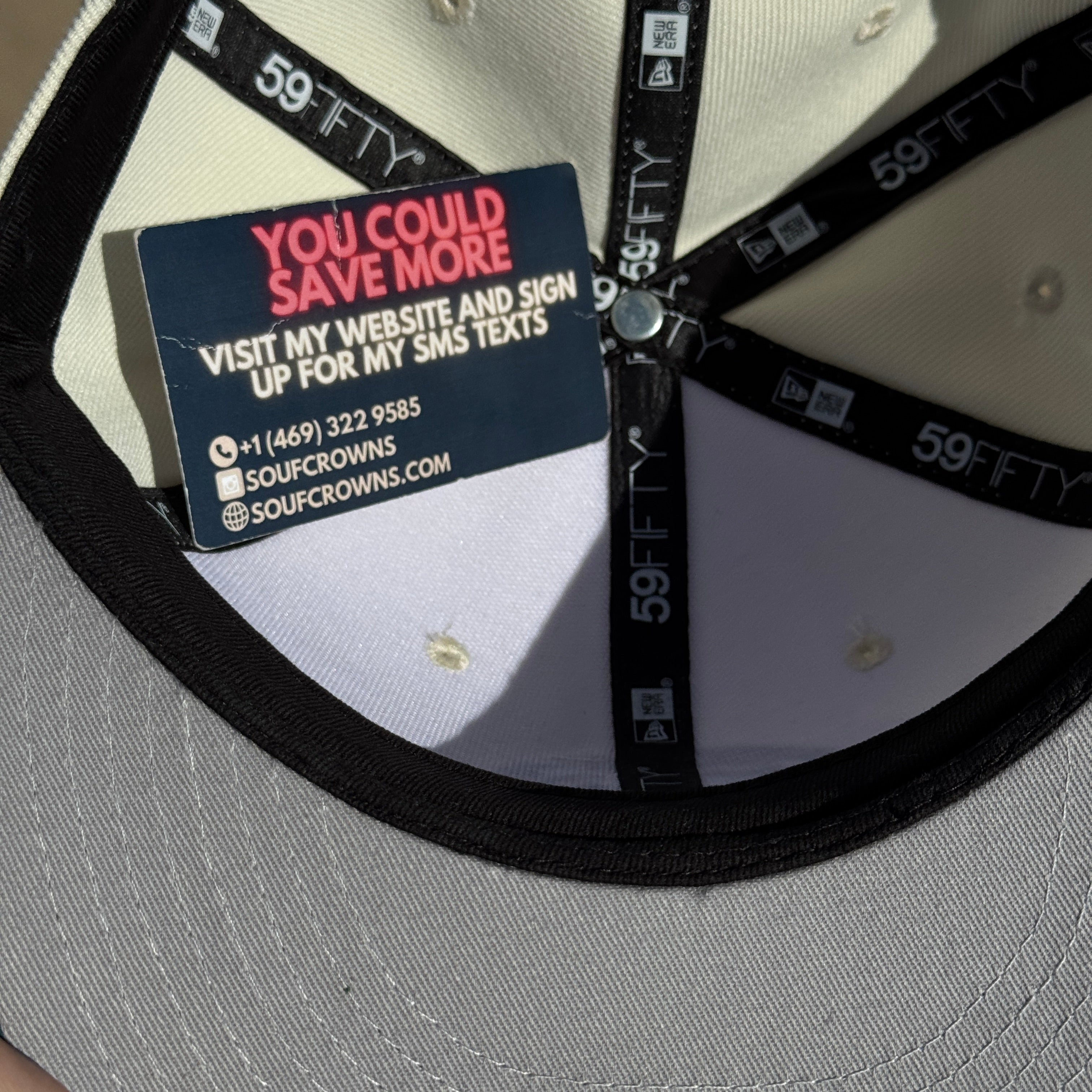 USED 1/8 Chrome Chicago Cubs Wrigley Field 59fifty New Era Fitted Hat Cap