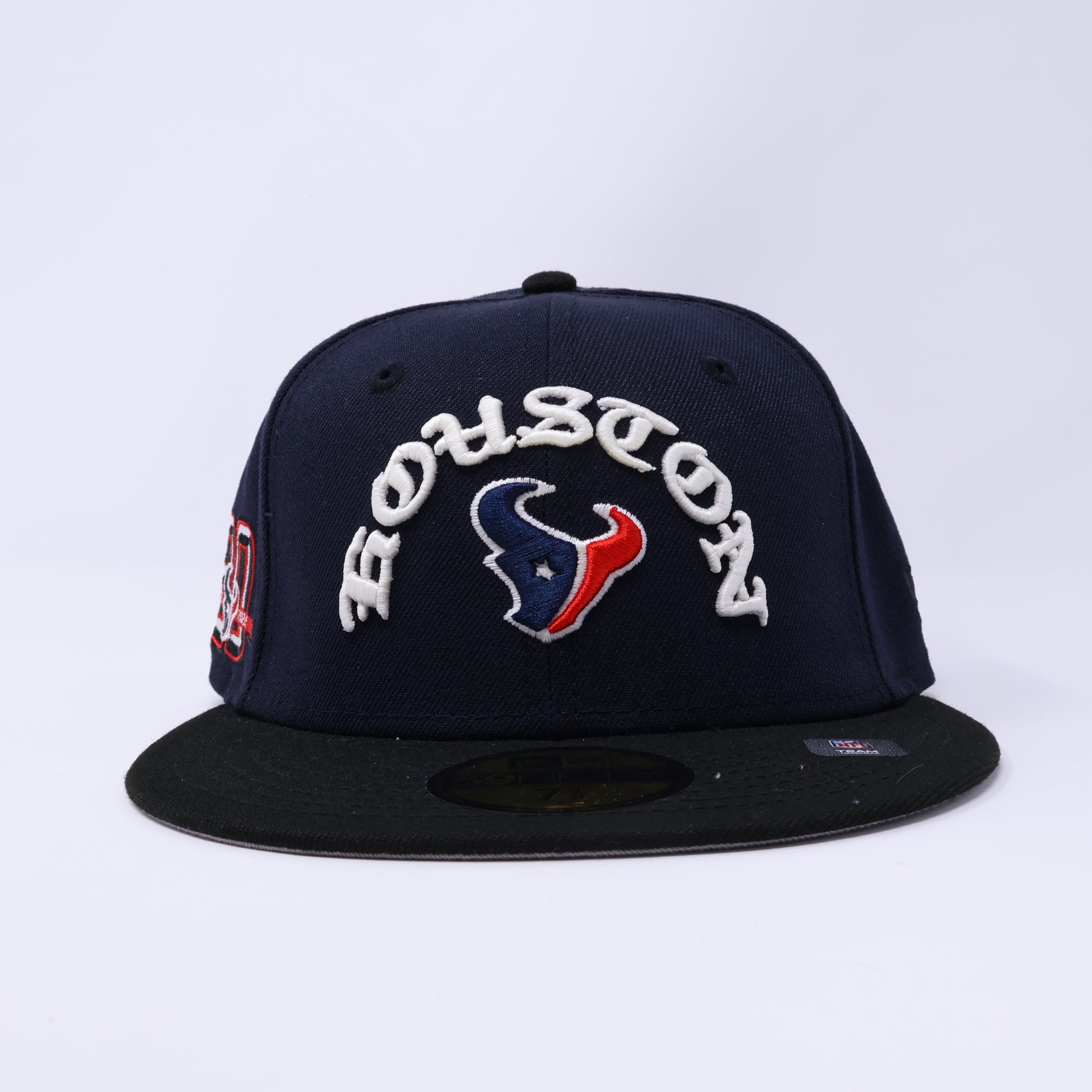 NWT 1/8 Navy Houston Texans NFL 59fifty New Era Fitted Hat Cap