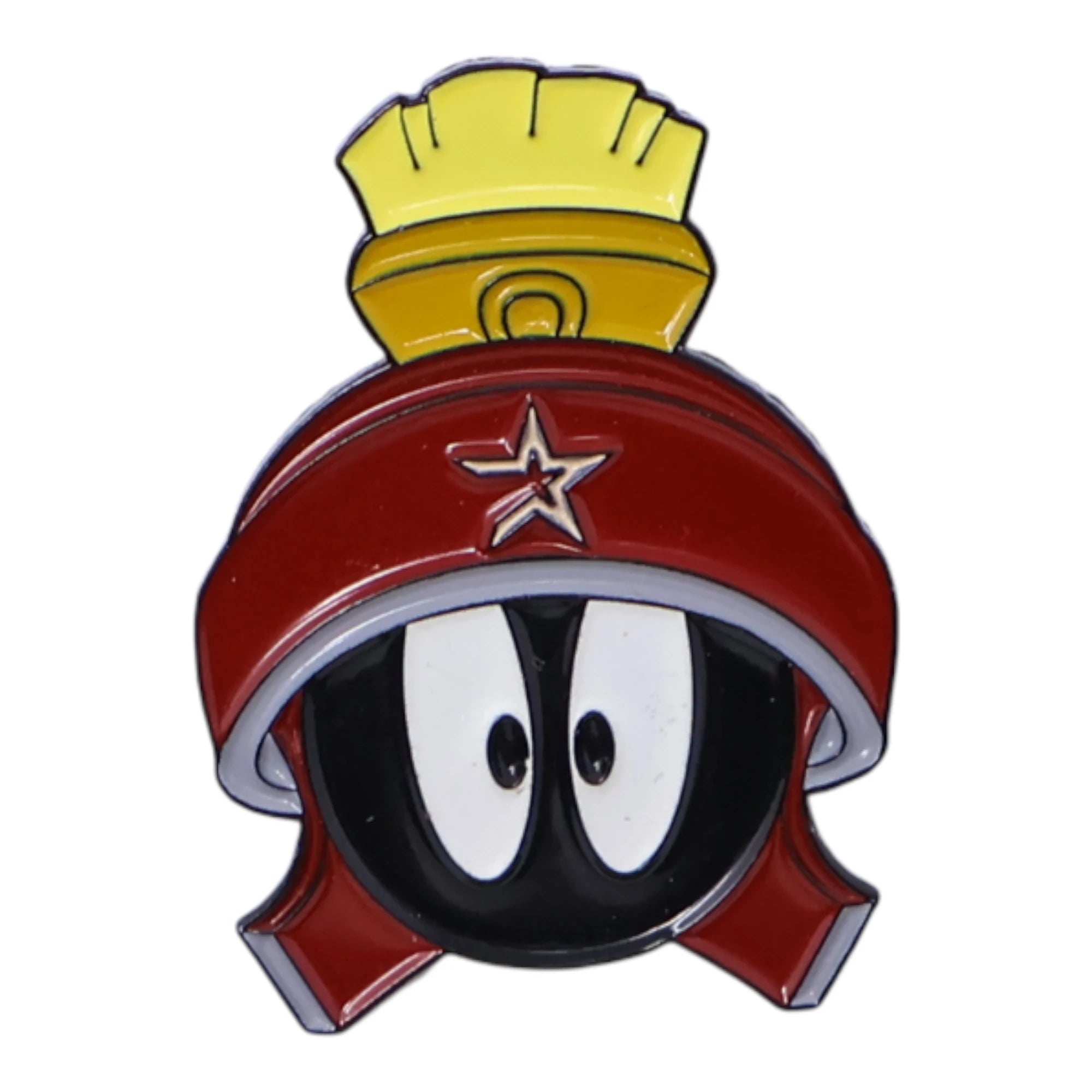 Houston Astros Marvin The Martian Surprised Face Graphic Pin