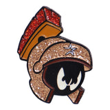 Houston Astros Marvin The Martian Angry Face Graphic Pin