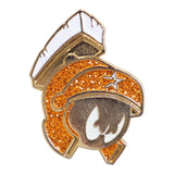 Houston Astros Marvin The Martian Angry Face Graphic Pin