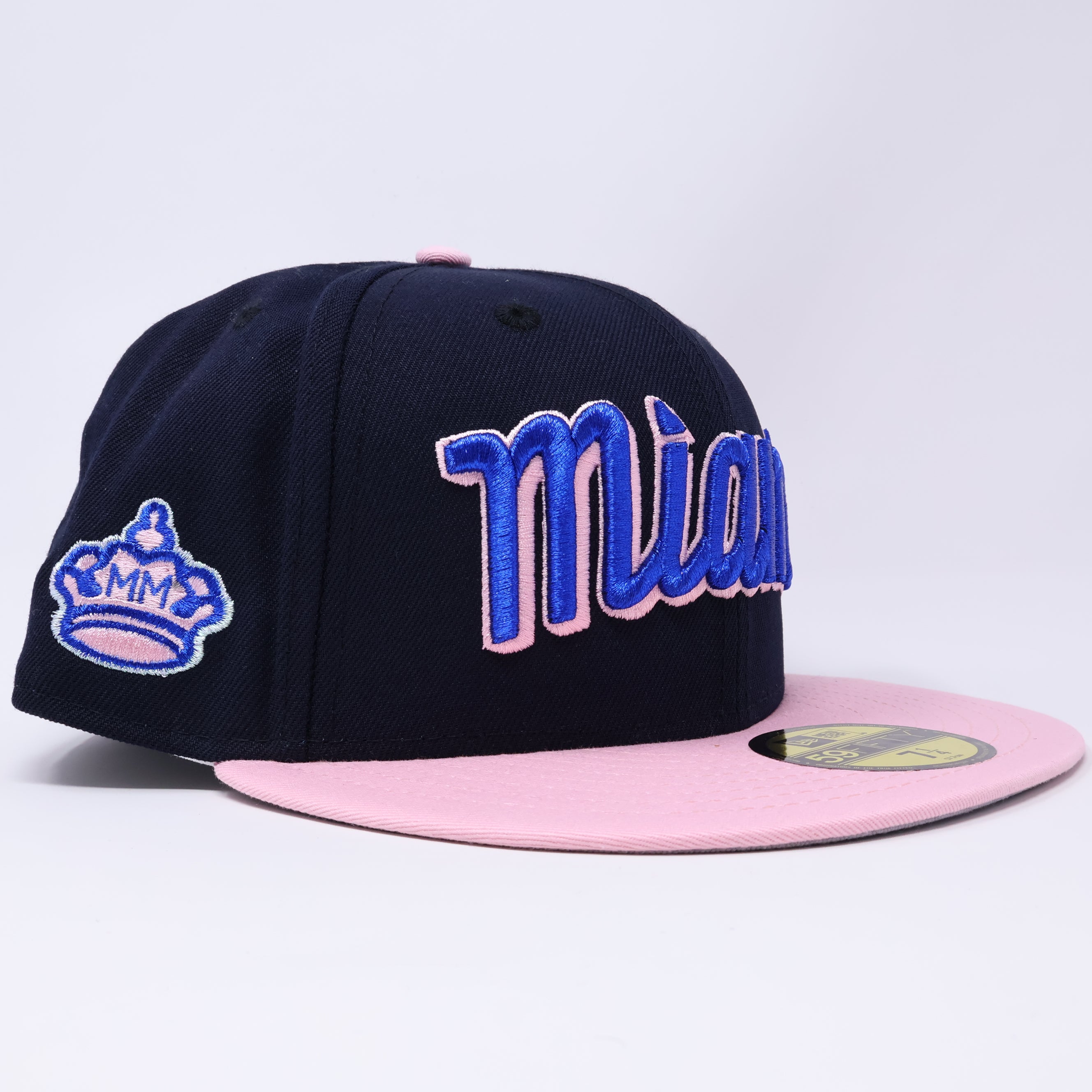 NWT 1/4 Navy Inter Miami CF Soccer 59fifty New Era Fitted Hat Cap