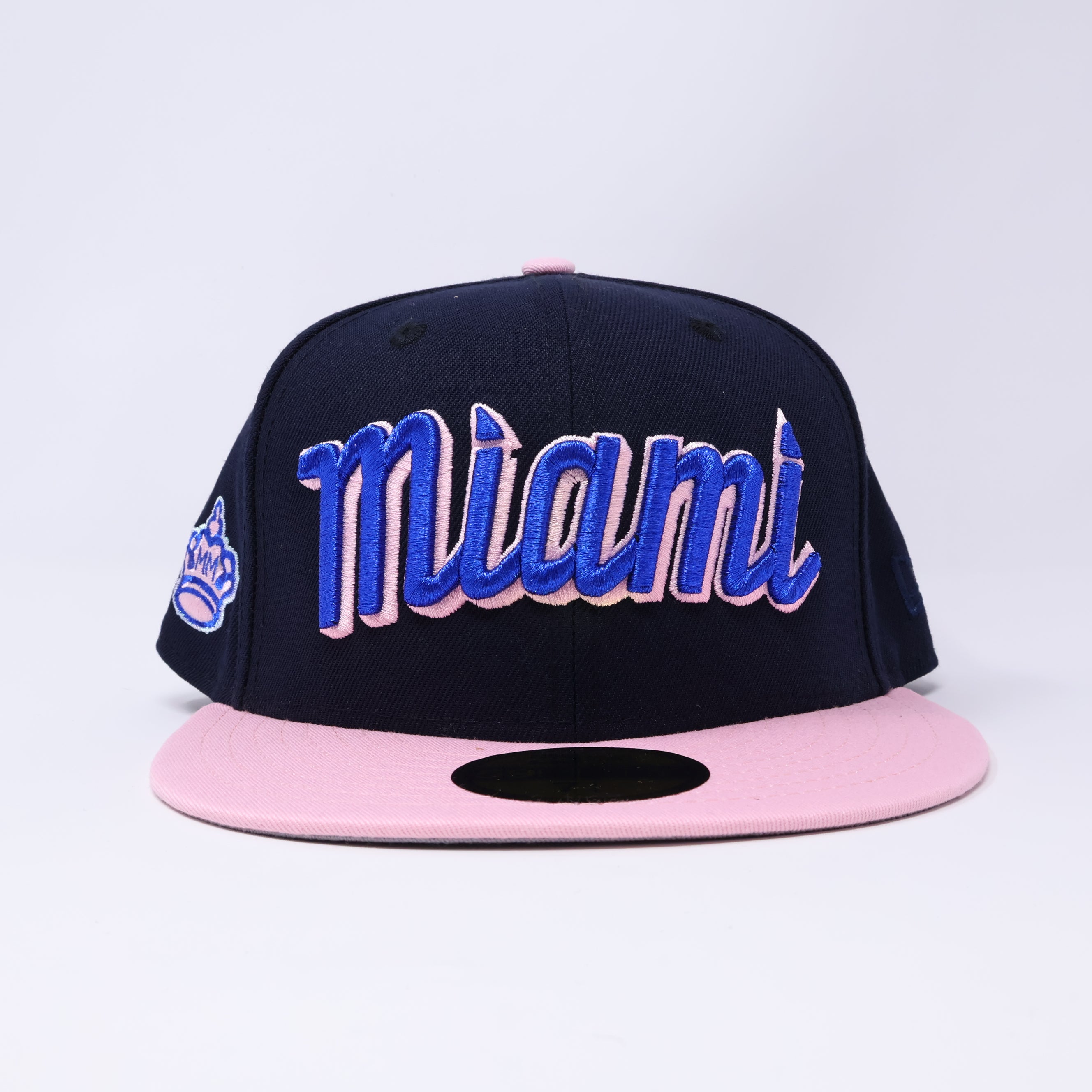 NWT 1/4 Navy Inter Miami CF Soccer 59fifty New Era Fitted Hat Cap