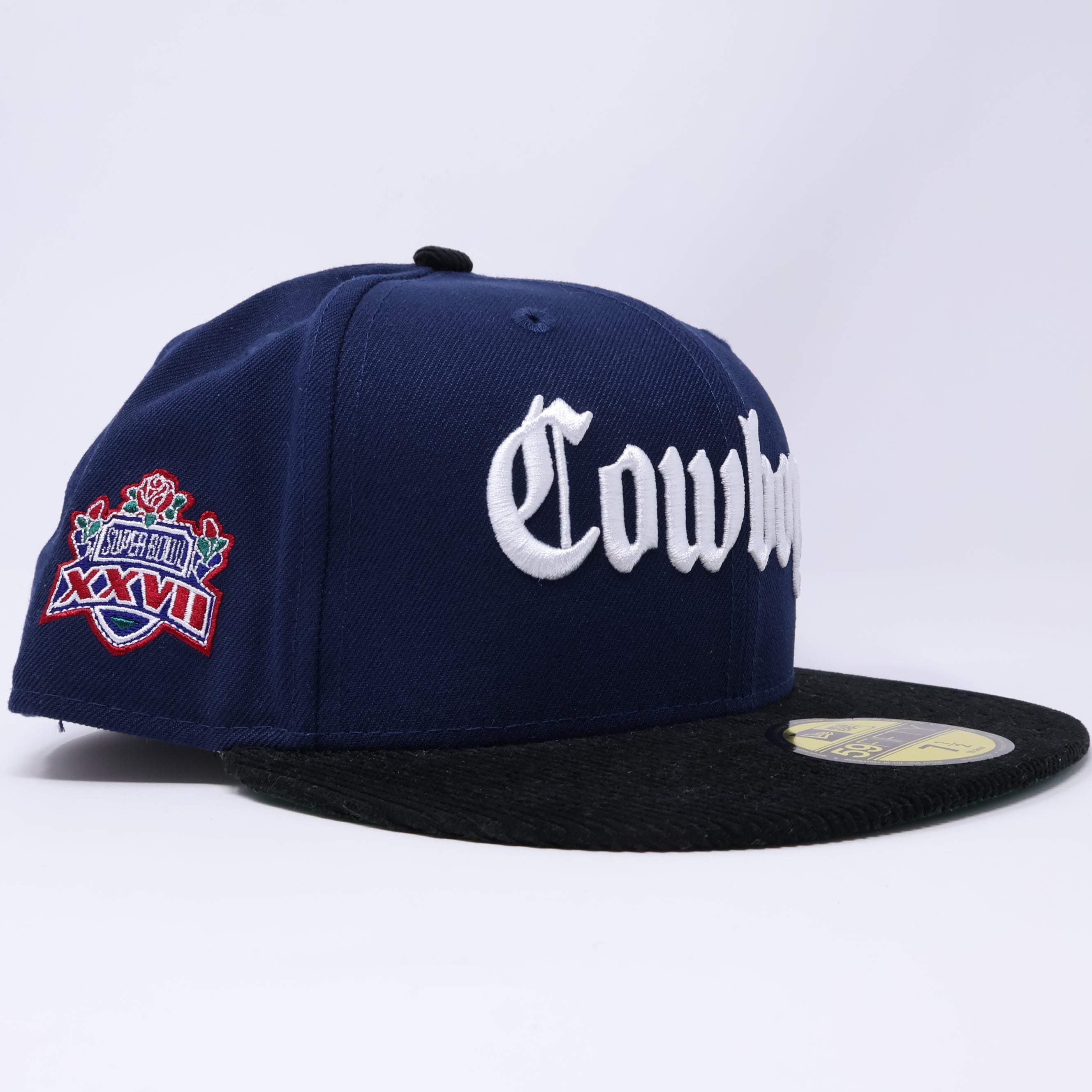 NWT 1/2 Navy Dallas Cowboys NFL 59fifty New Era Fitted Hat Cap