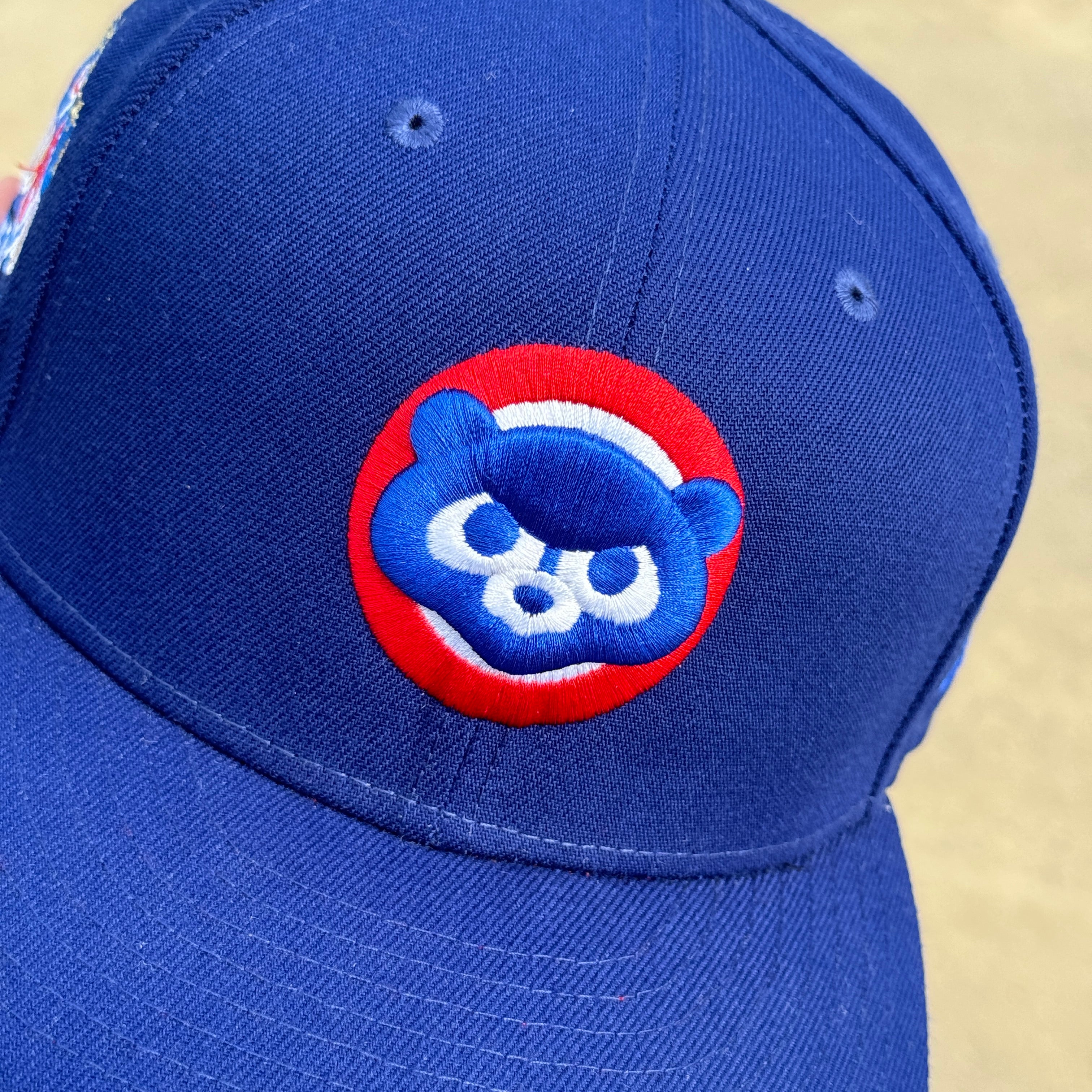 7 5/8 USED Blue Chicago Cubs 1990 All Star Game 59fifty New Era Fitted Hat Cap