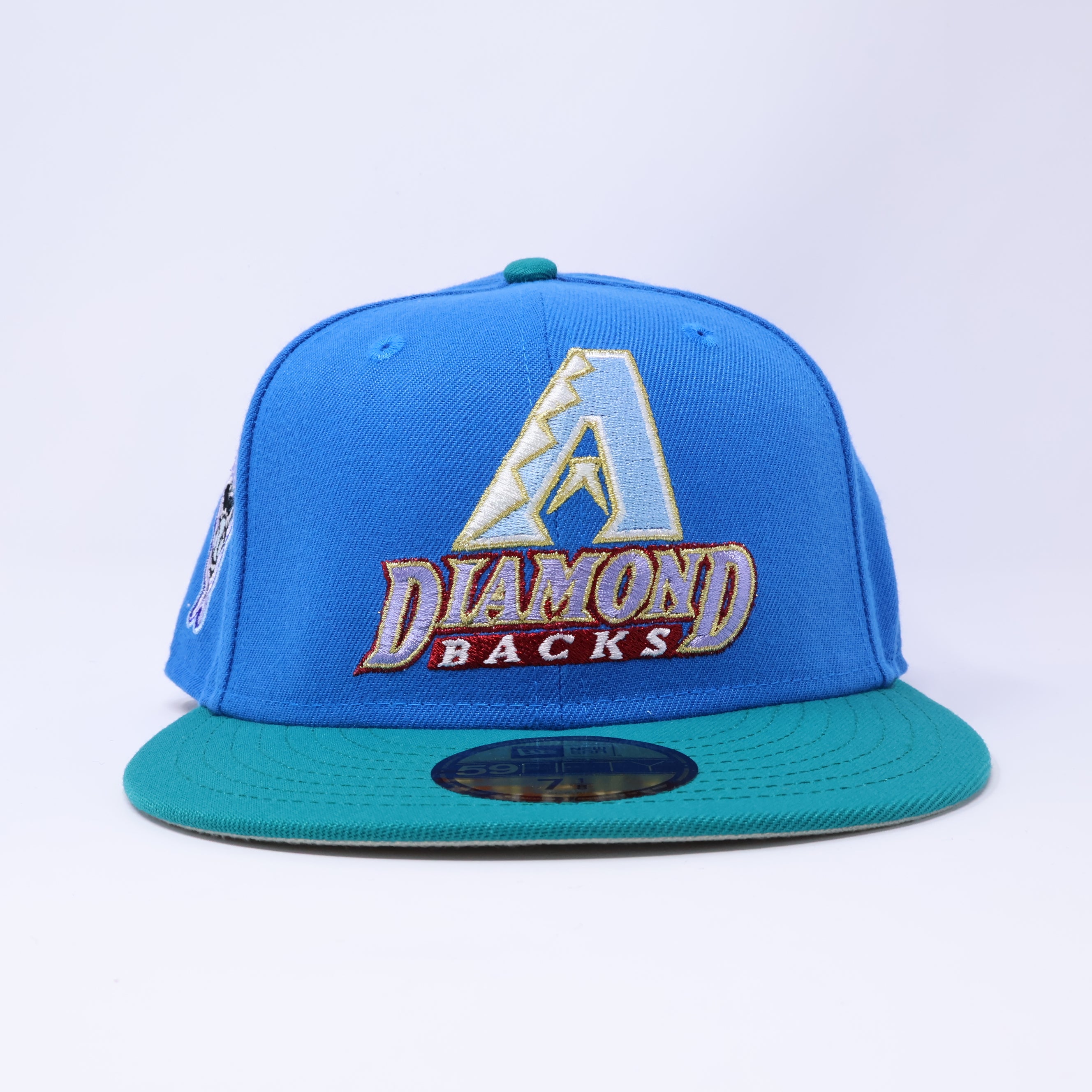 NWT 1/8 Blue Arizona Diamondbacks 1998 Inaugural Season 59fifty New Era Fitted Hat Cap