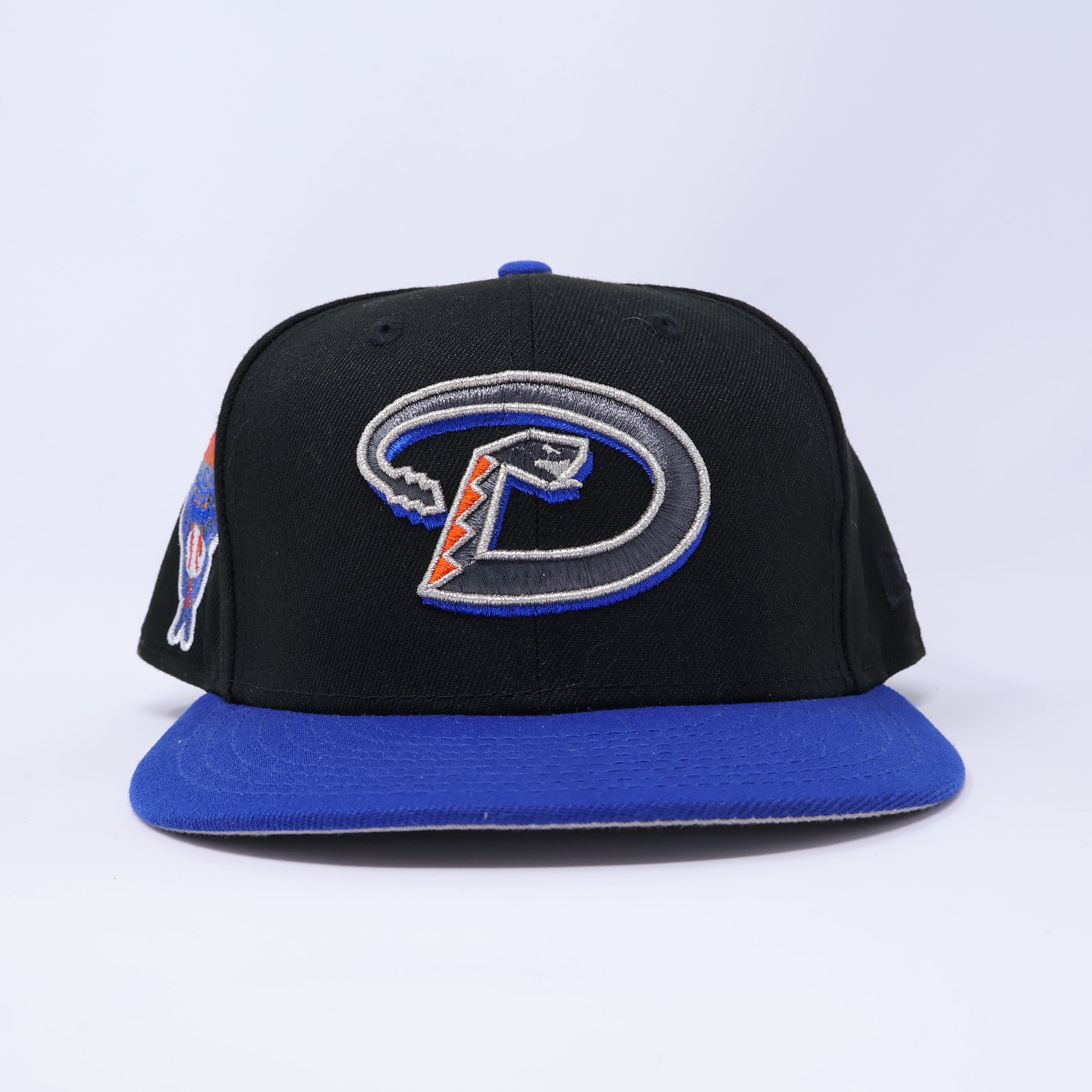 USED 3/8 Black Arizona Diamondbacks 1998 Inaugural 59fifty New Era Fitted Hat Cap