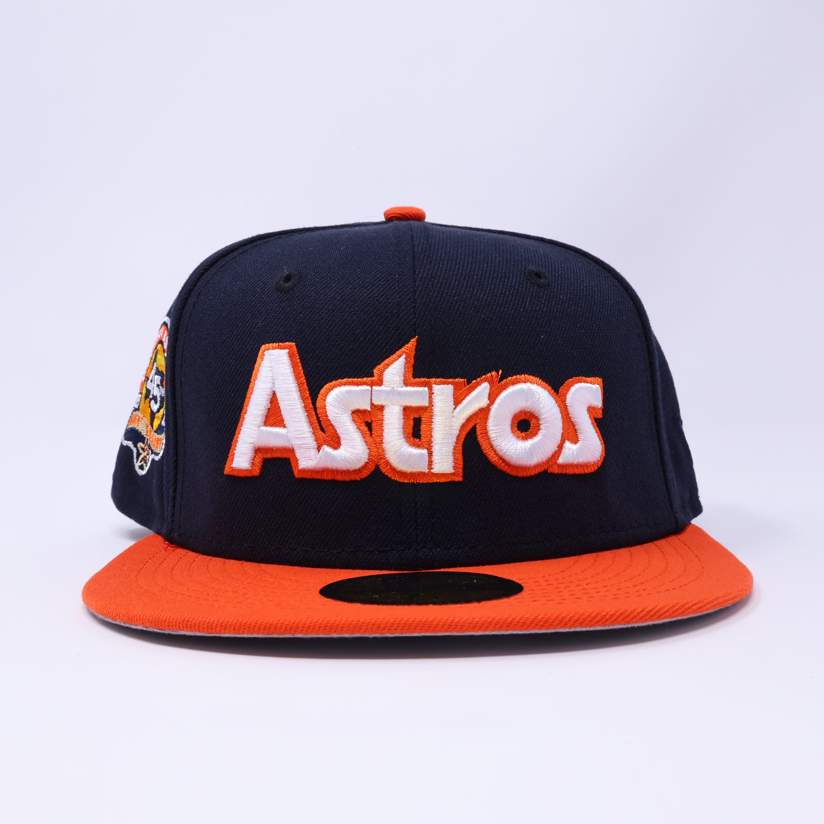 NWT 1/4 Navy Houston Astros 45th Anniversary 59fifty New Era Fitted Hat Cap