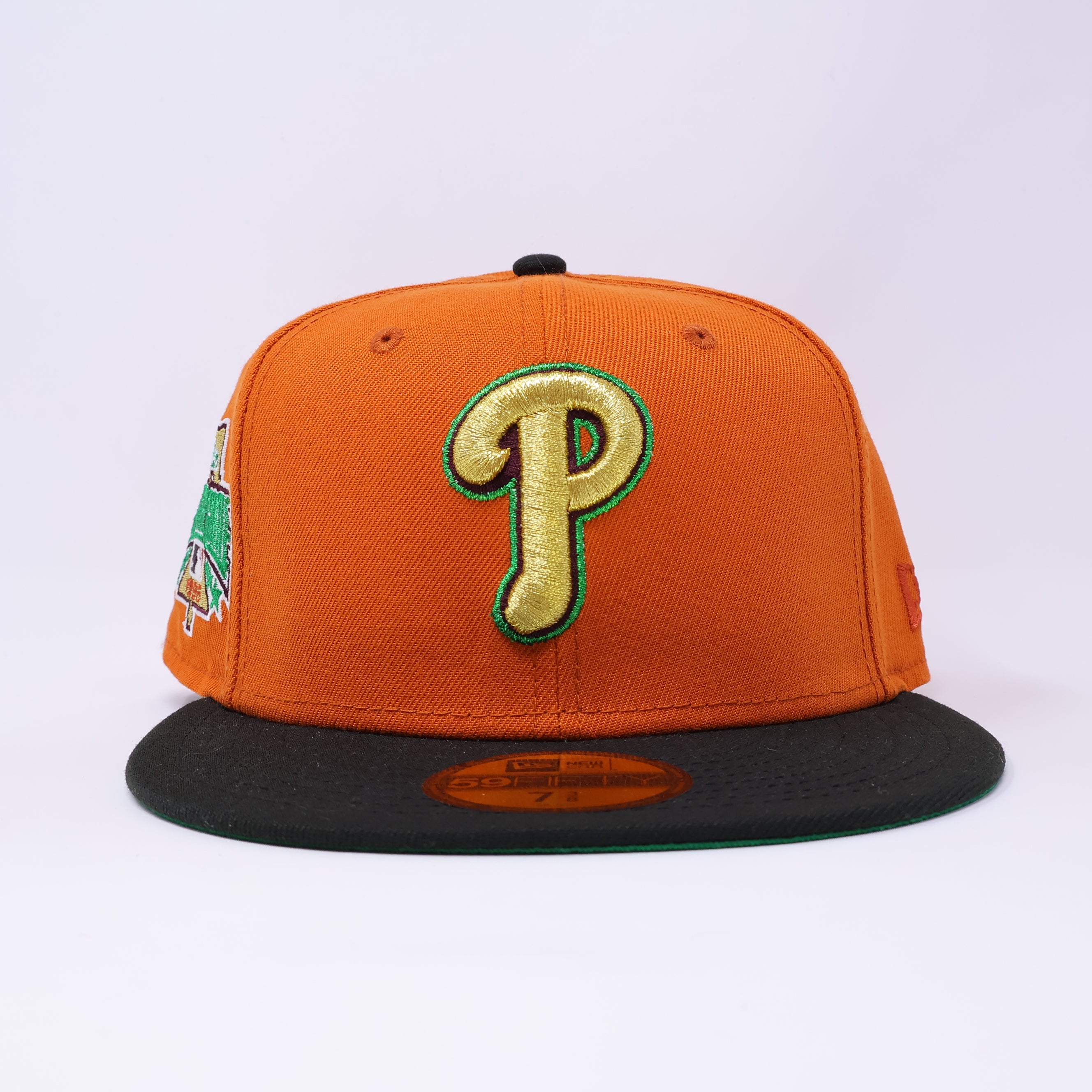 NWT 3/8 Orange Philadelphia Phillies 1996 All-Star Game 59fifty New Era Fitted Hat Cap