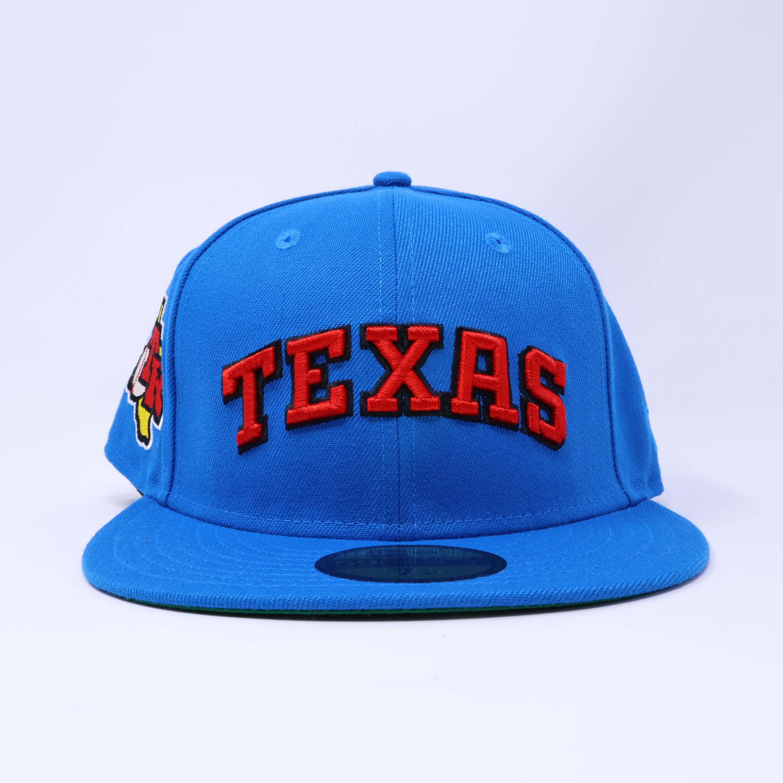 NWT 1/4 Blue Dallas Texas Rangers TR Logo 59fifty New Era Fitted Hat Cap