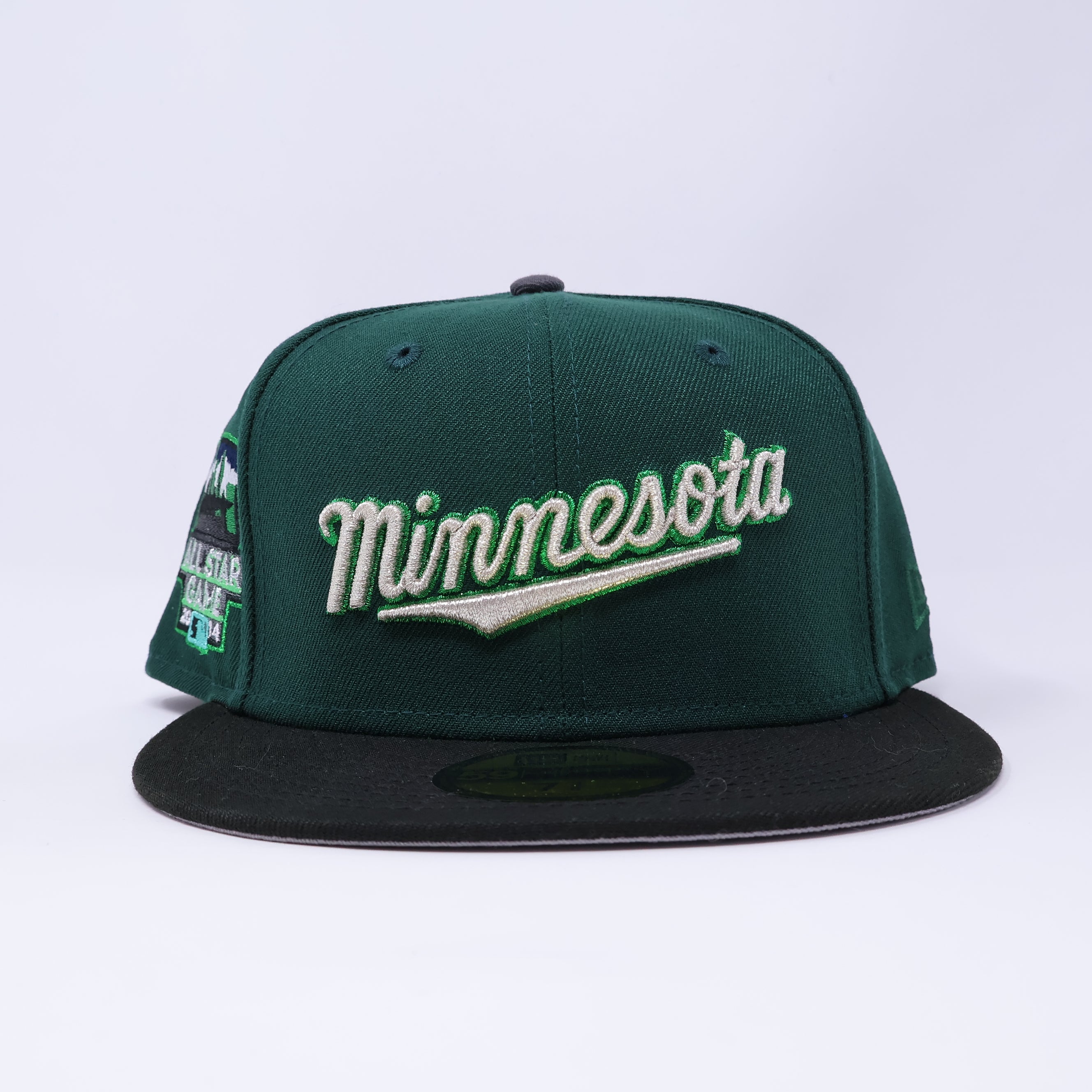 NWT 3/8 Green Minnesota Twins 2014 All-Star Game 59fifty New Era Fitted Hat Cap