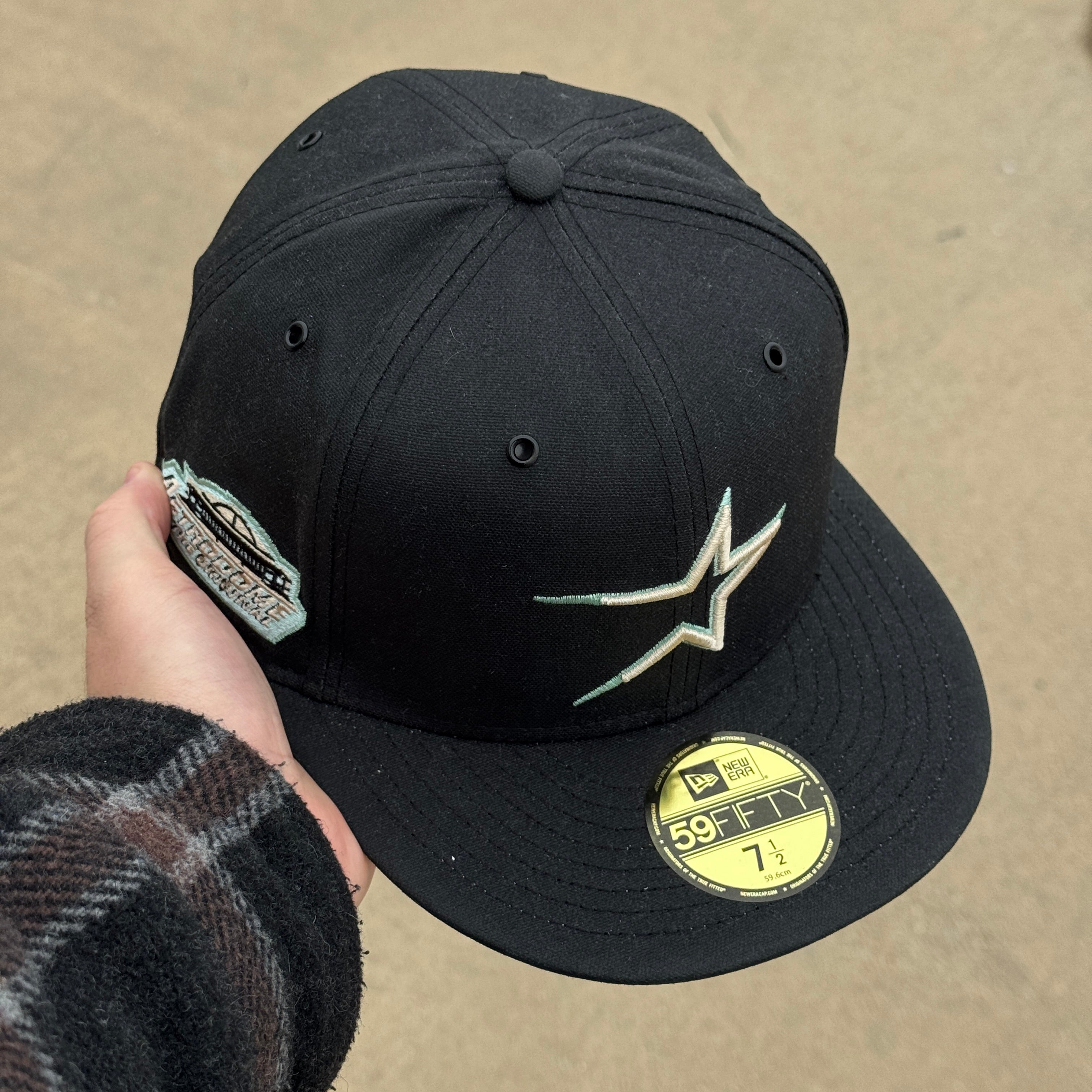 NWT 1/2 Navy Houston Astros The Astrodome 59fifty New Era Fitted Hat Cap