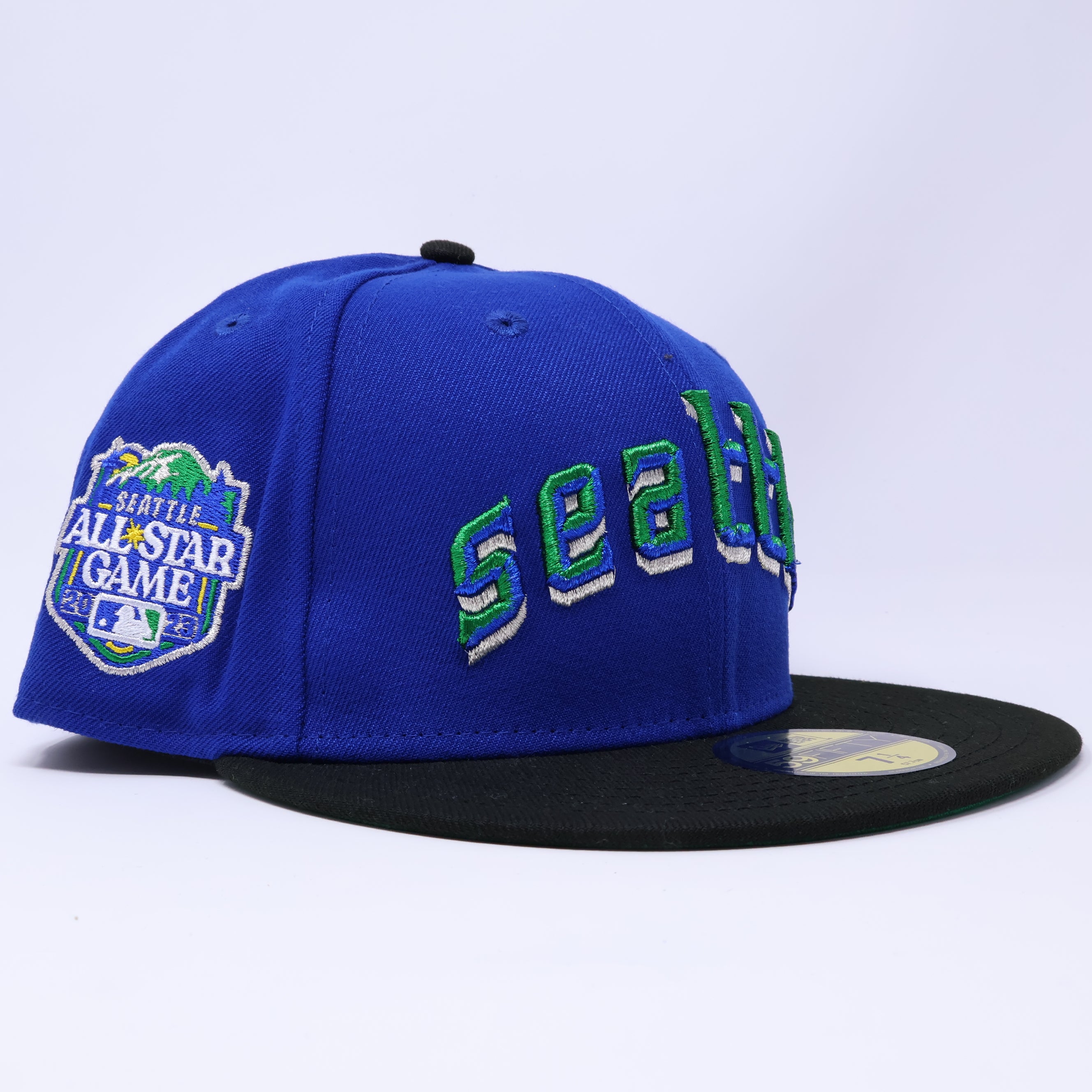 NWT 1/4 Blue Seattle Mariners 2023 All Star Game 59fifty New Era Fitted Hat Cap
