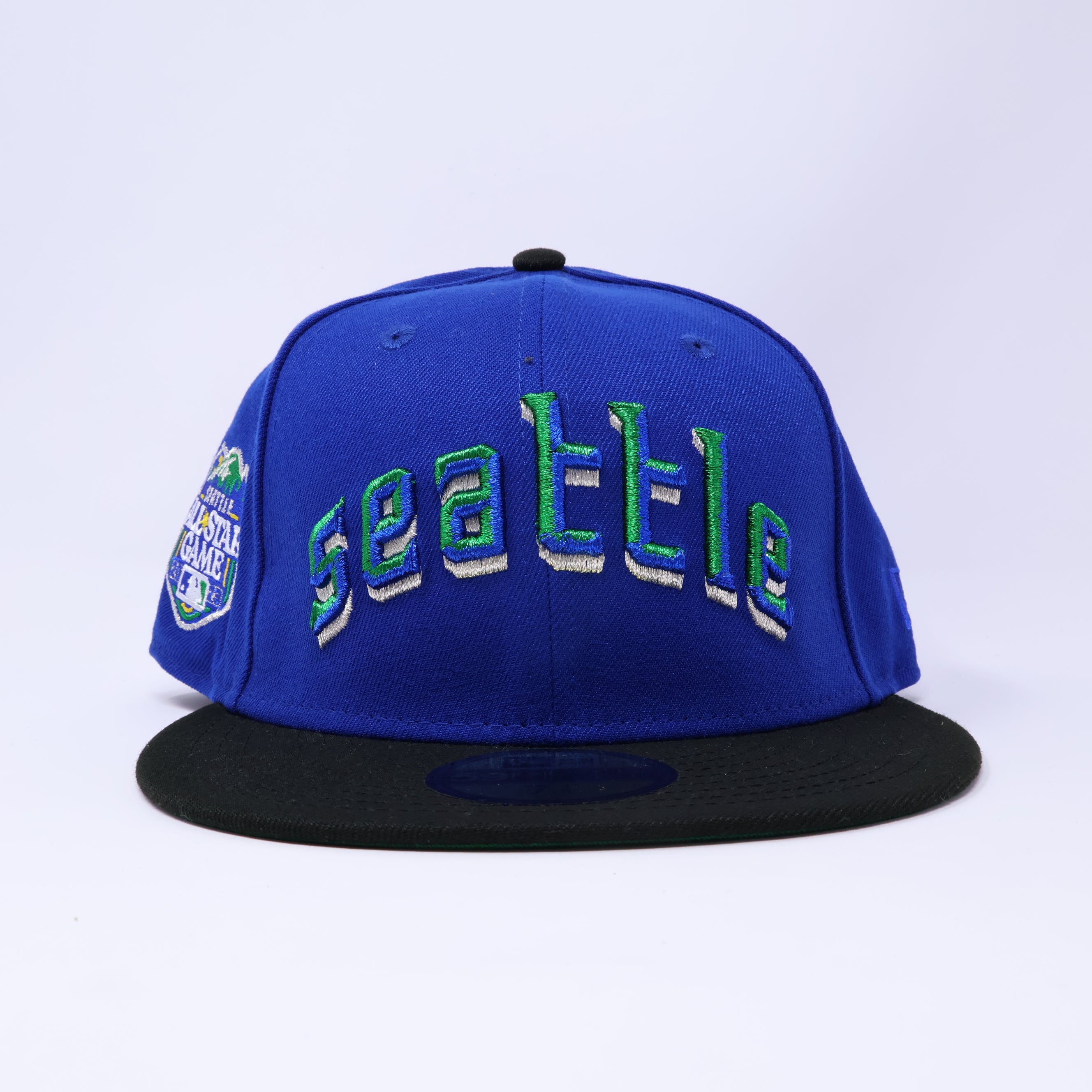 NWT 1/4 Blue Seattle Mariners 2023 All Star Game 59fifty New Era Fitted Hat Cap