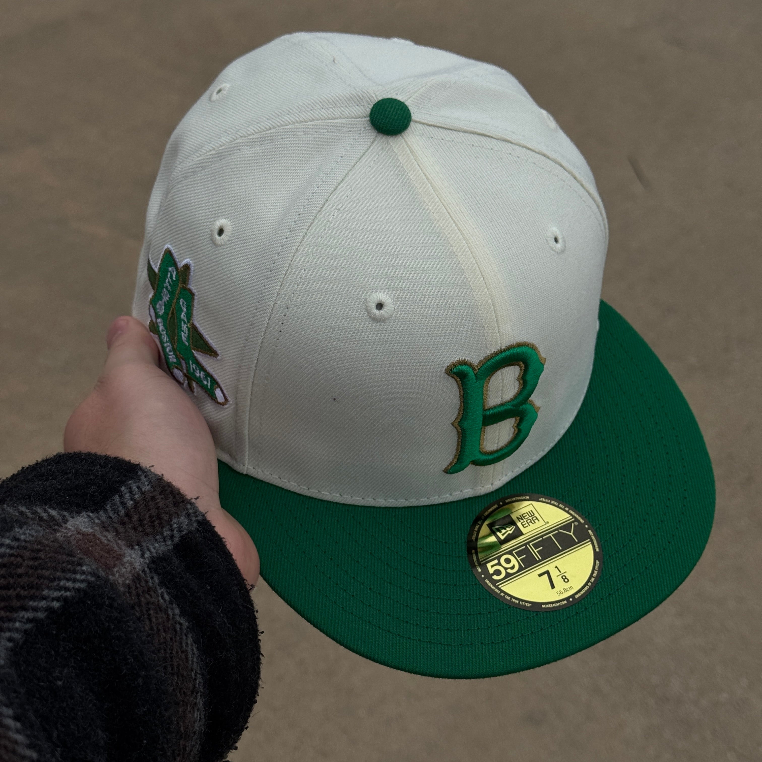 NWT 1/8 Chrome Boston Red Sox 1961 All Star Game 59fifty New Era Fitted Hat Cap