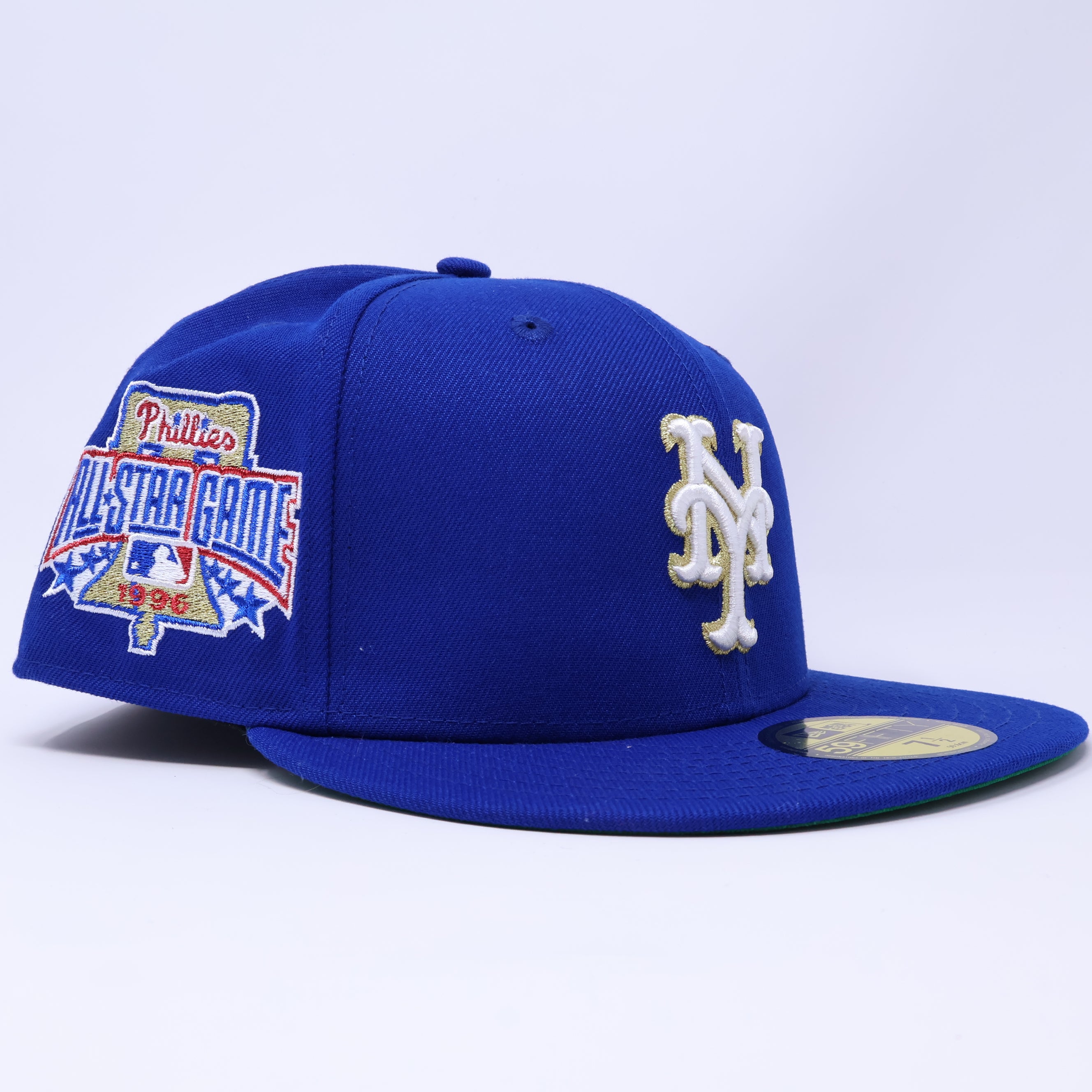 NWT 1/2 Blue New York Mets 1996 All Star Game 59fifty New Era Fitted Hat Cap