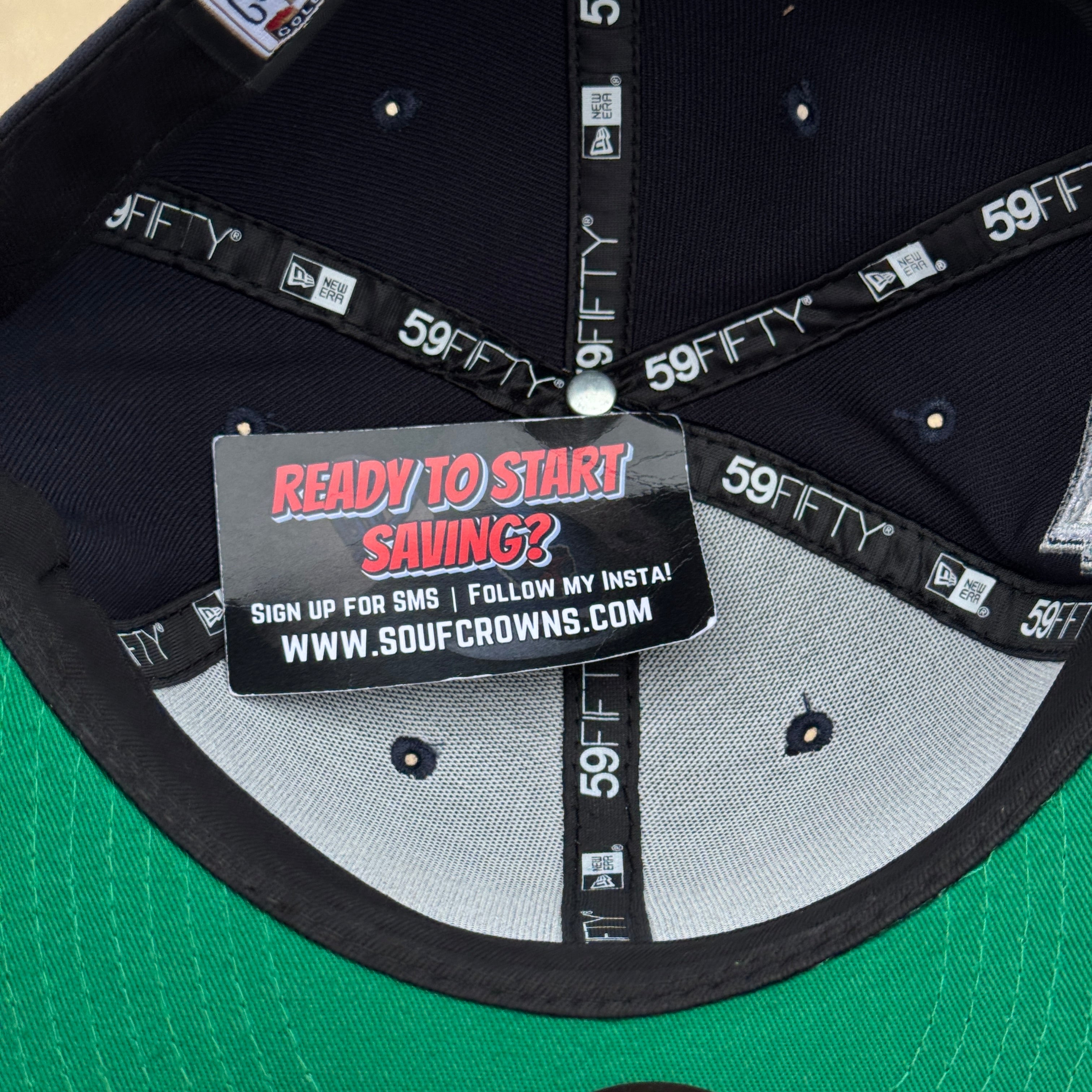 NWT 1/2 Navy Houston Astros 20 Years 59fifty New Era Fitted Hat Cap