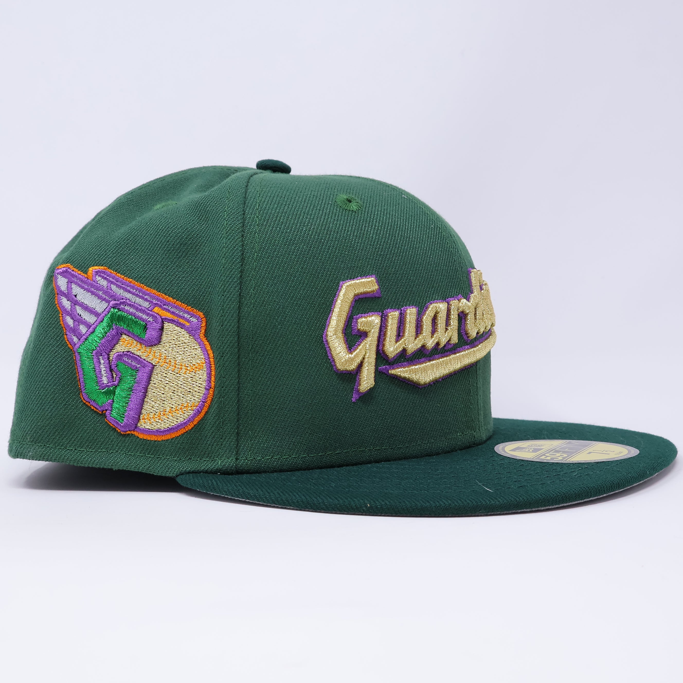 NWT 1/2 Green Cleveland Guardians G-Logo 59fifty New Era Fitted Hat Cap
