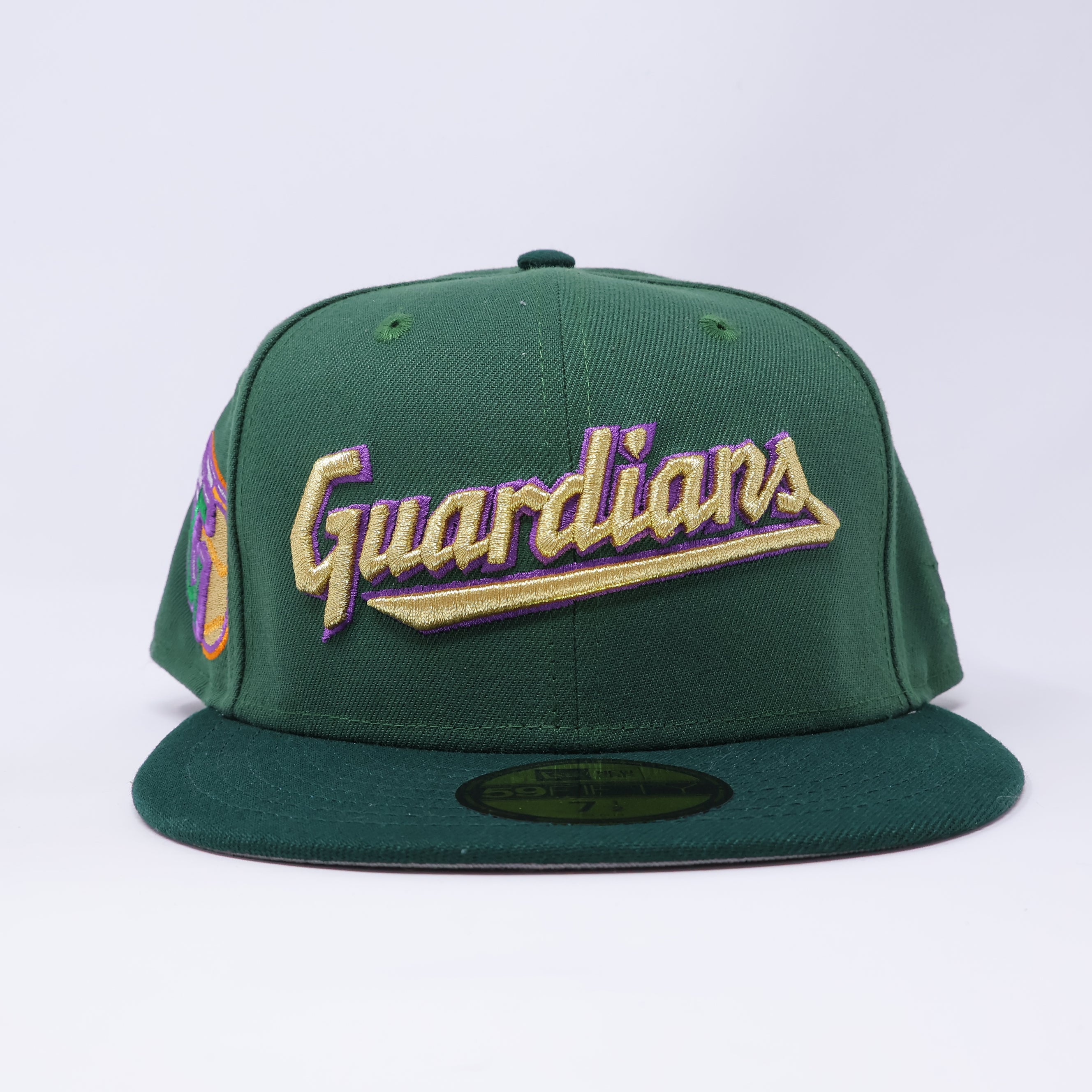 NWT 1/2 Green Cleveland Guardians G-Logo 59fifty New Era Fitted Hat Cap