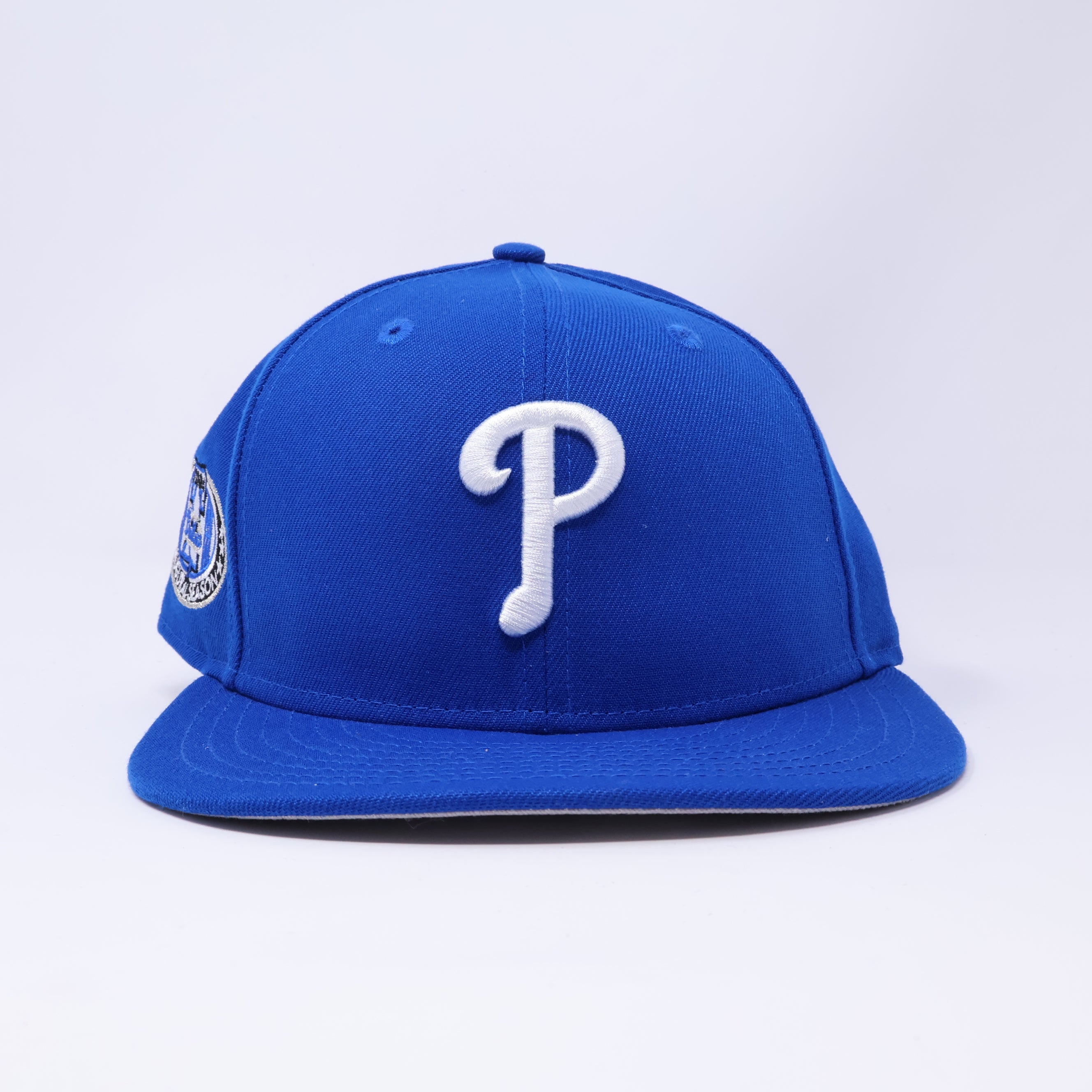 USED 7 Blue Philadelphia Phillies 2004 Inaugural Season 59fifty New Era Fitted Hat Cap