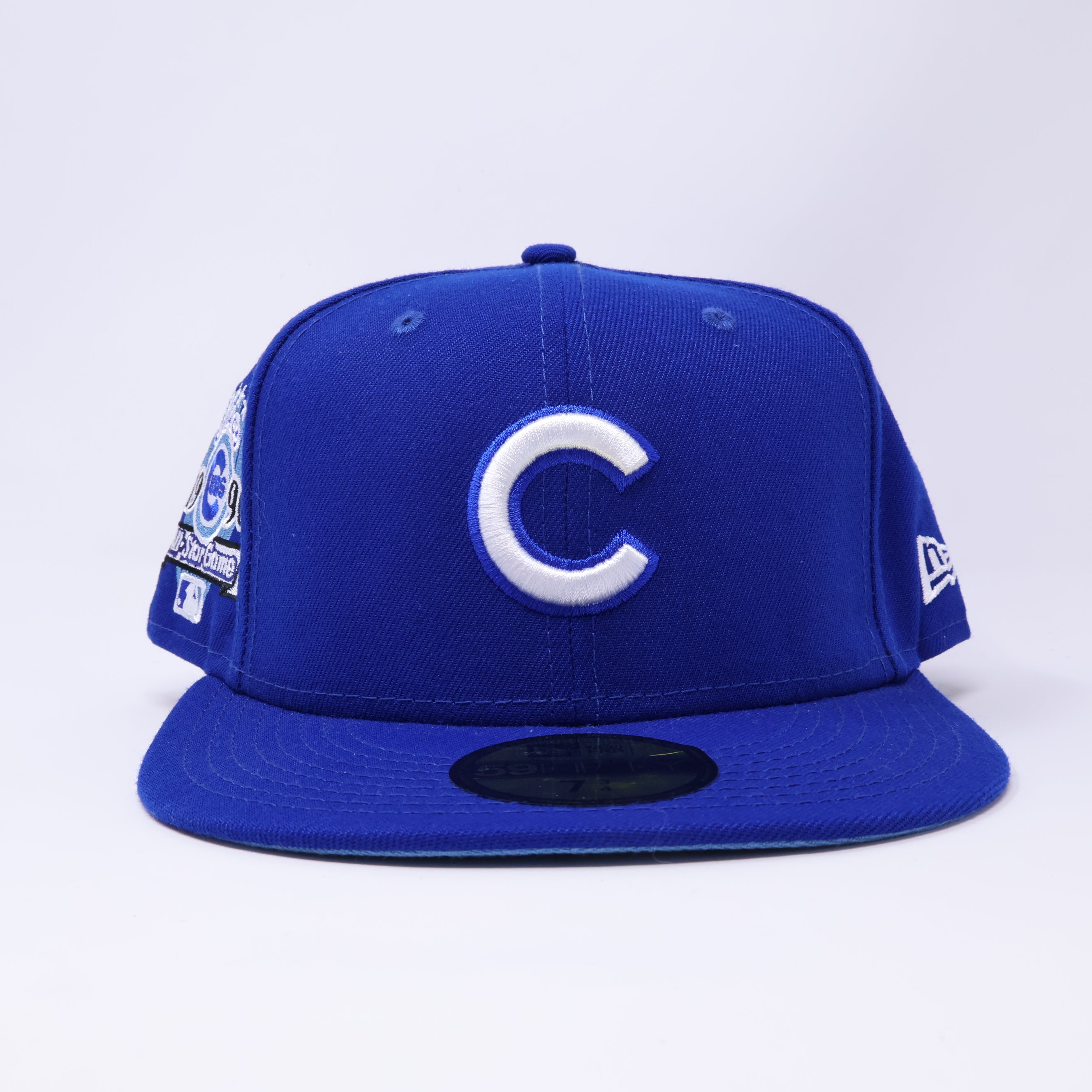 NEW 3/4 Blue Chicago Cubs 1990 All Star Game 59fifty New Era Fitted Hat Cap