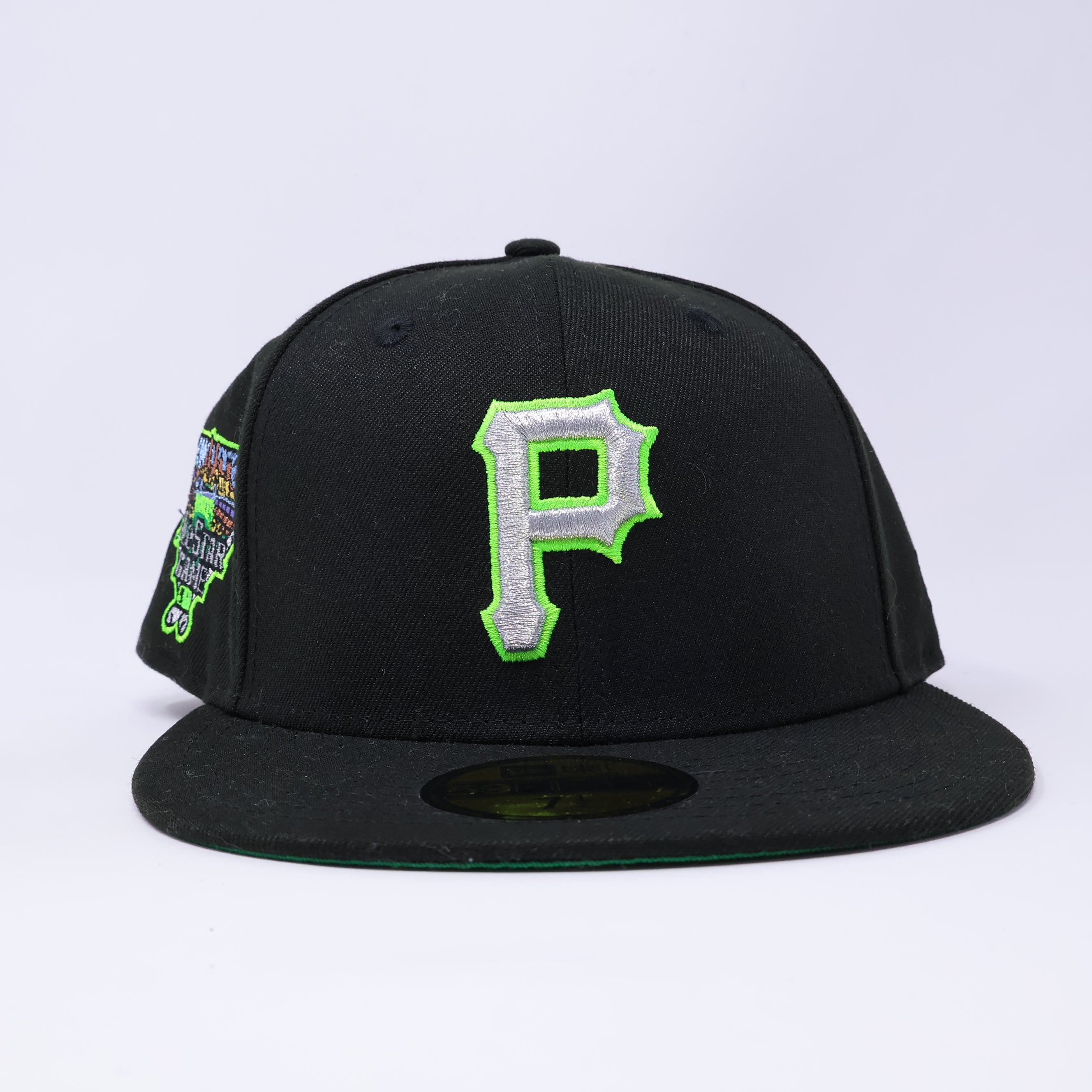 NWT 1/2 Black Pittsburgh Pirates 2008 All-Star Game 59fifty New Era Fitted Hat Cap