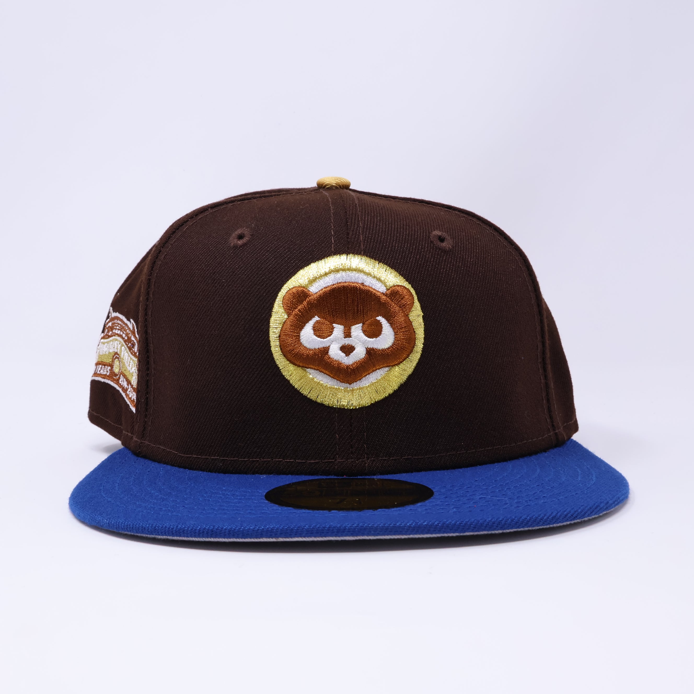 NWT 1/4 Brown Chicago Cubs Wrigley Field 59fifty New Era Fitted Hat Cap