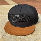 New York City NYC Brooklyn Flat Brim Snapback Hat Unisex Women Men