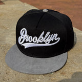 New York City NYC Brooklyn Flat Brim Snapback Hat Unisex Women Men