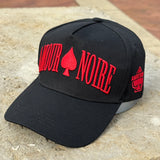 Amour Noire Hat Valentines Gift Edgy Heart Fashion Snapback Baseball Cap