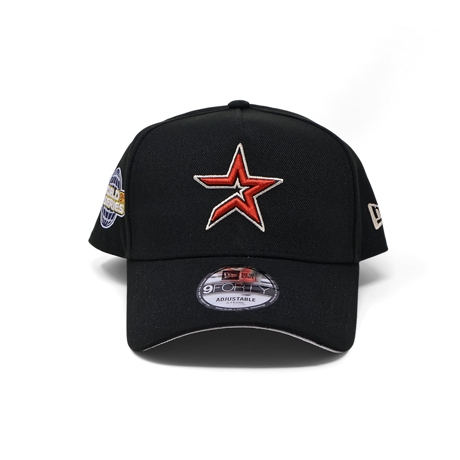 NWT Black Houston Astros 2005 World Series New Era 9Forty Adjustable Hat