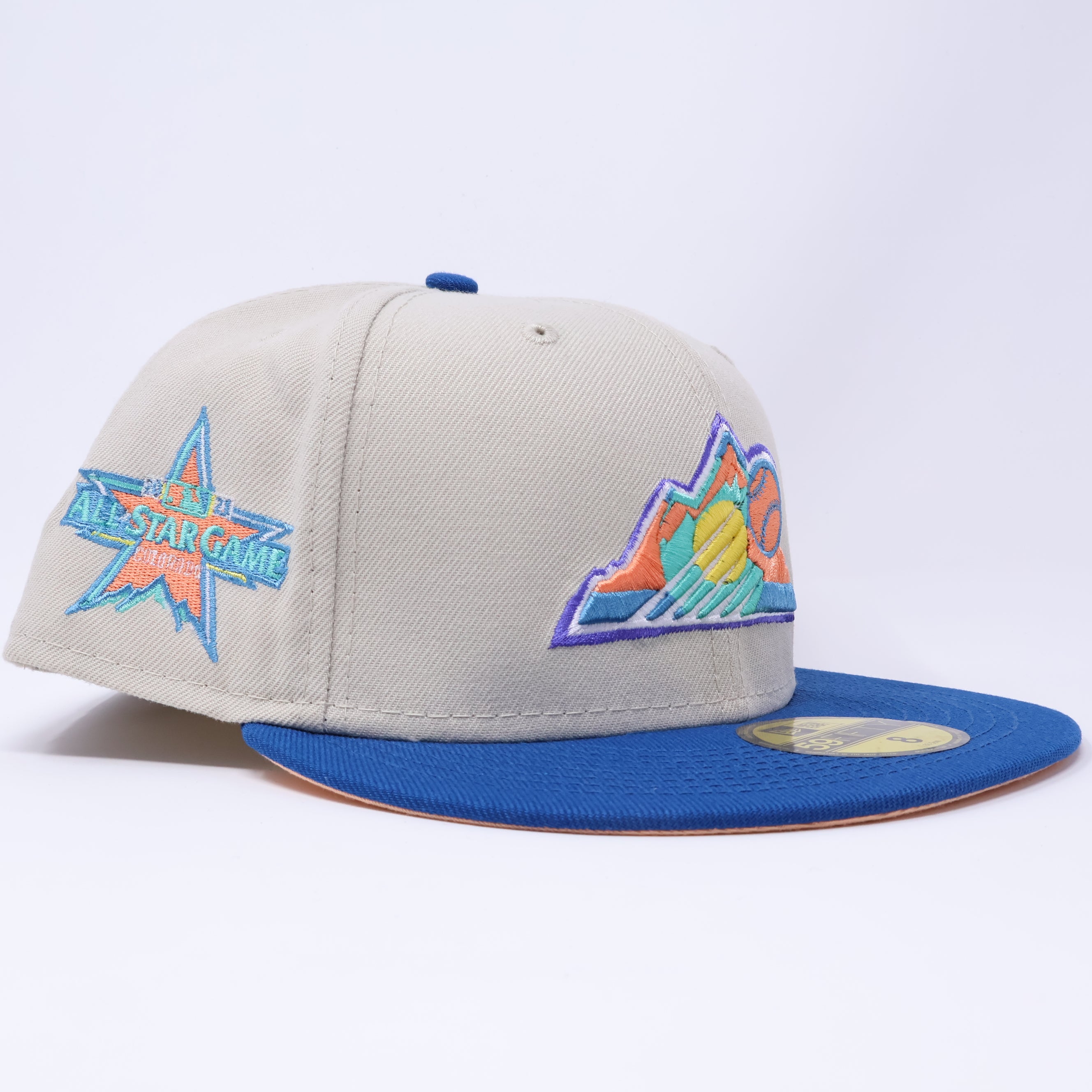 NWT Stone Colorado Rockies All Star Game 59fifty New Era Fitted Hat Cap