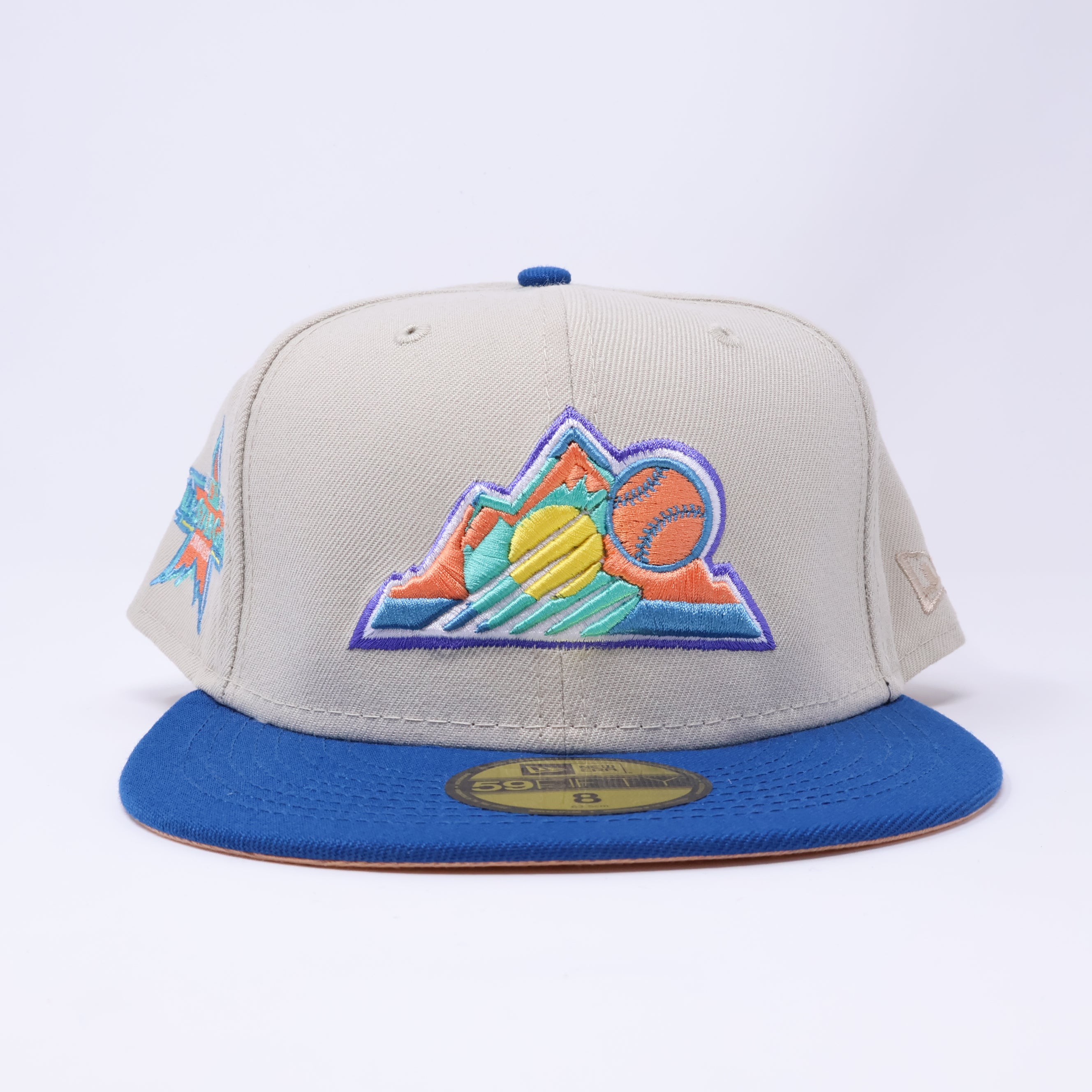 NWT Stone Colorado Rockies All Star Game 59fifty New Era Fitted Hat Cap