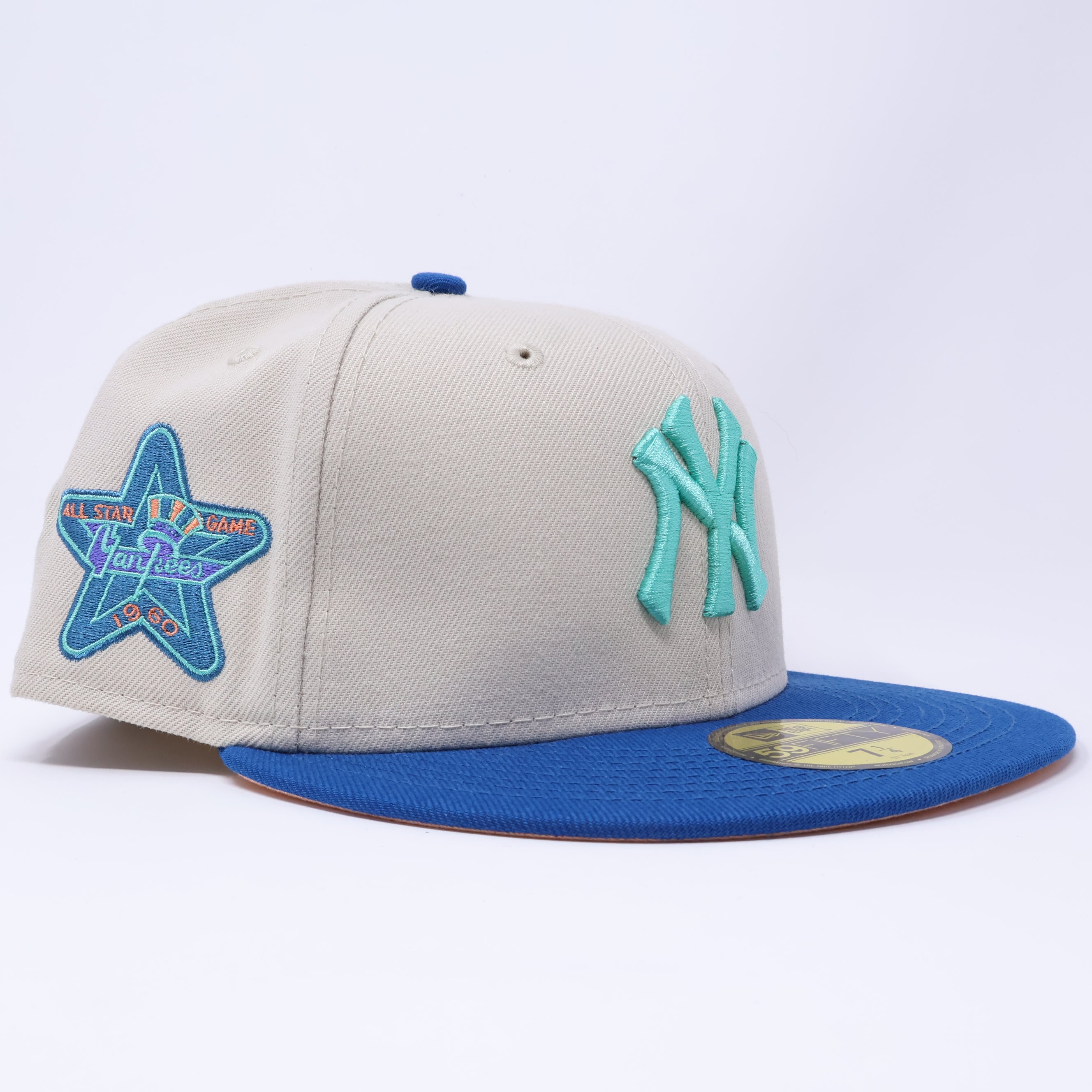 NWT Stone New York Yankees All Star Game 59fifty New Era Fitted Hat Cap
