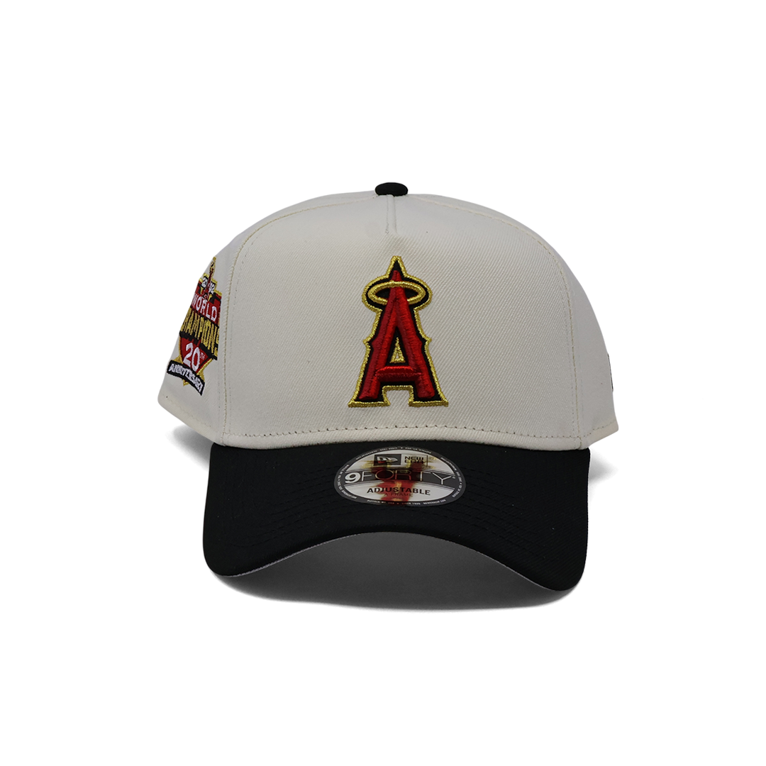 NWT Chrome Los Angeles Angels 20th Anniversary 9Forty New Era Adjustable Snapback Hat 5 Panel
