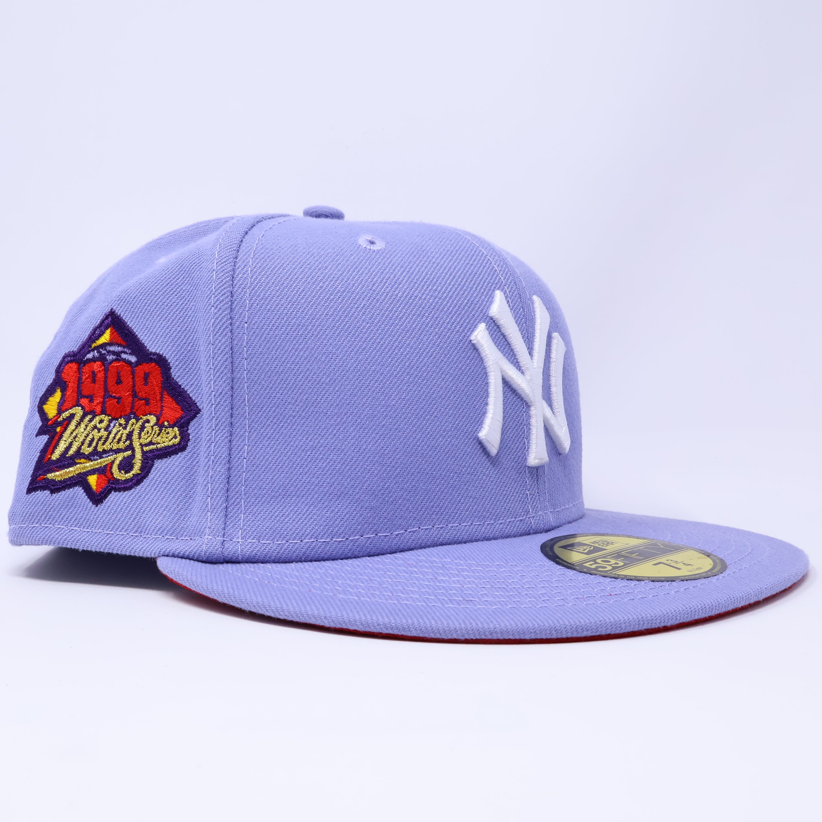 NWT Purple New York Yankees 1999 World Series 59fifty New Era Fitted Hat Cap