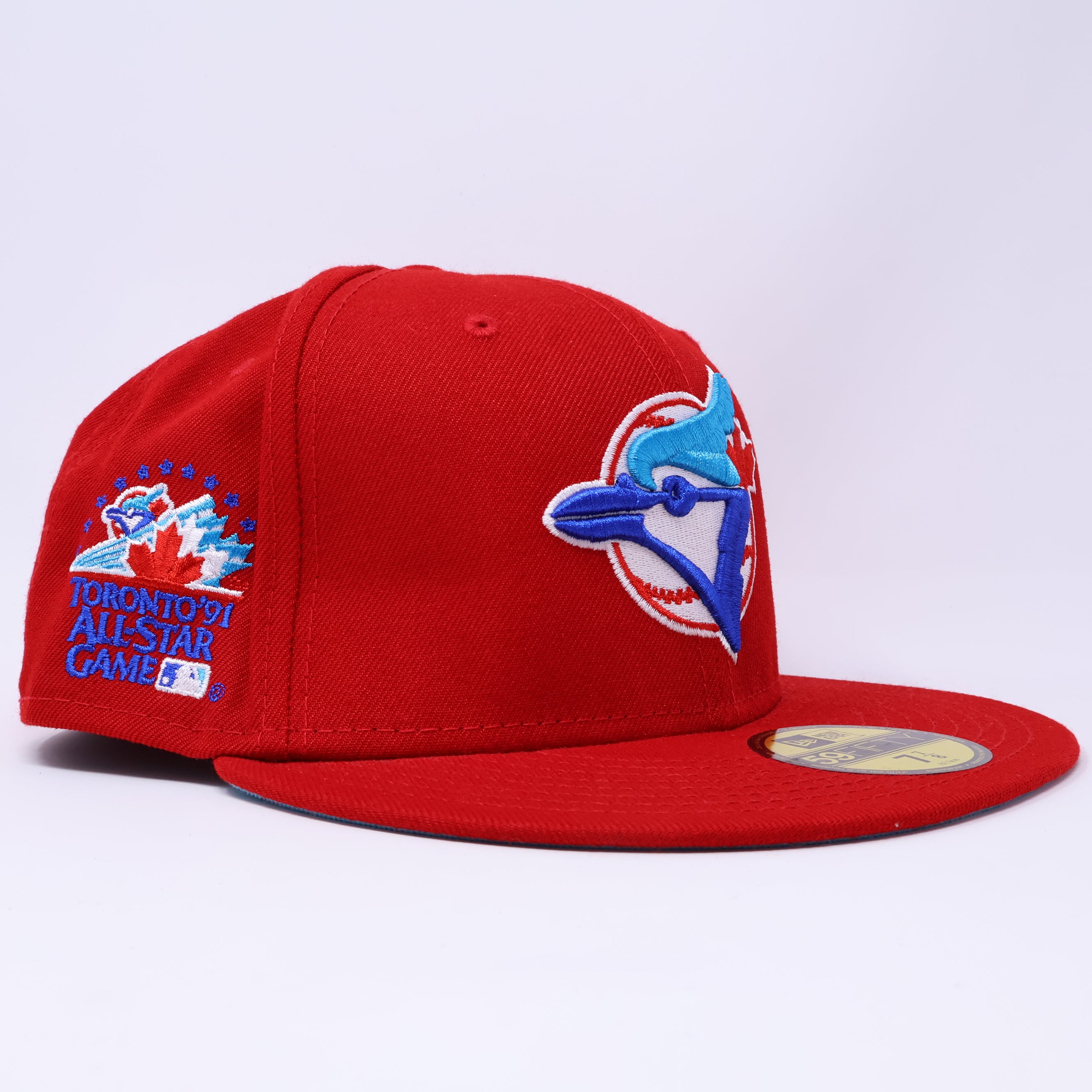 NWT Red Toronto Blue Jays All Star Game 59fifty New Era Fitted Hat Cap