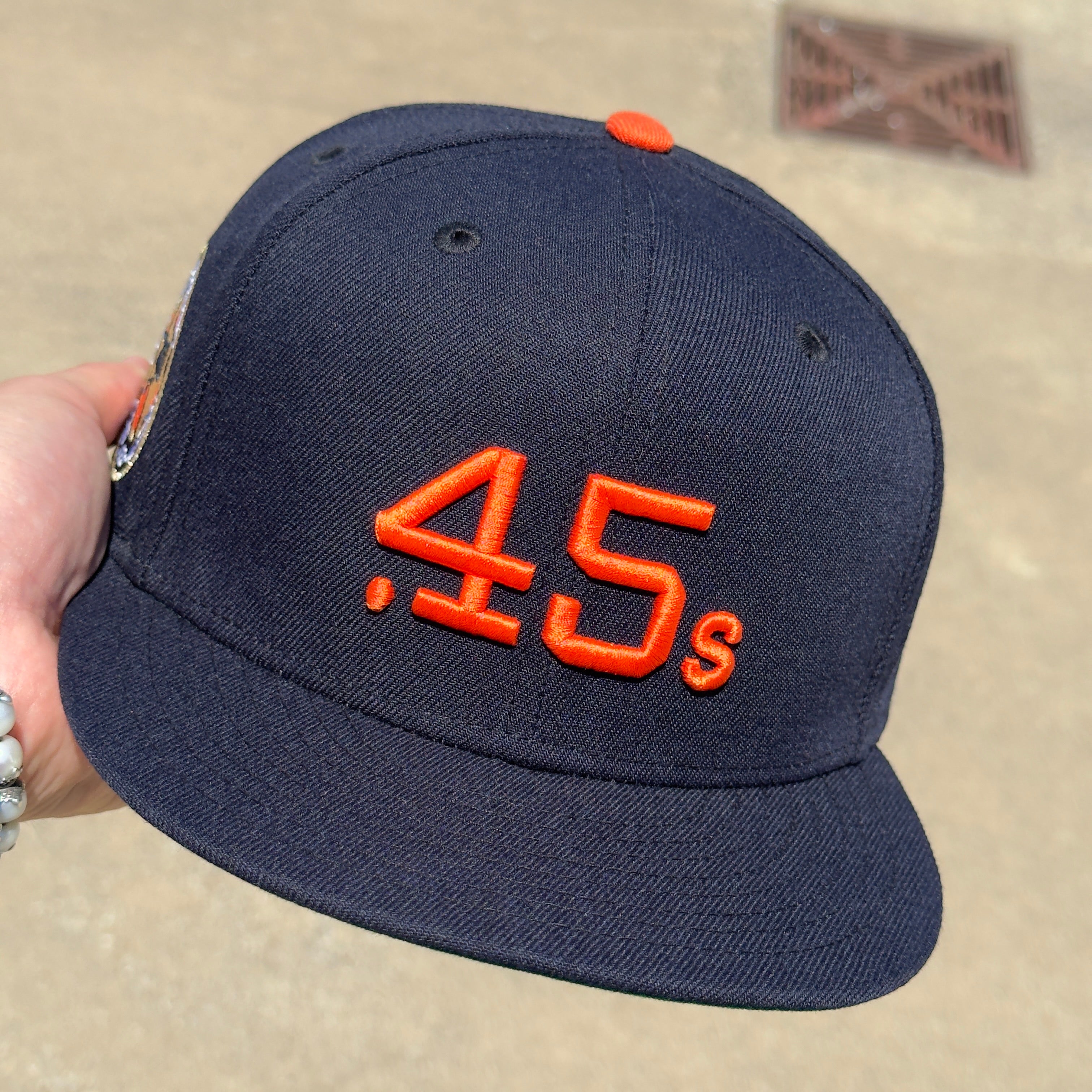 1/2 NEW Dark Navy Houston Astros Colt 45 40 Years Hatclub 59fifty New Era Fitted Hat Cap