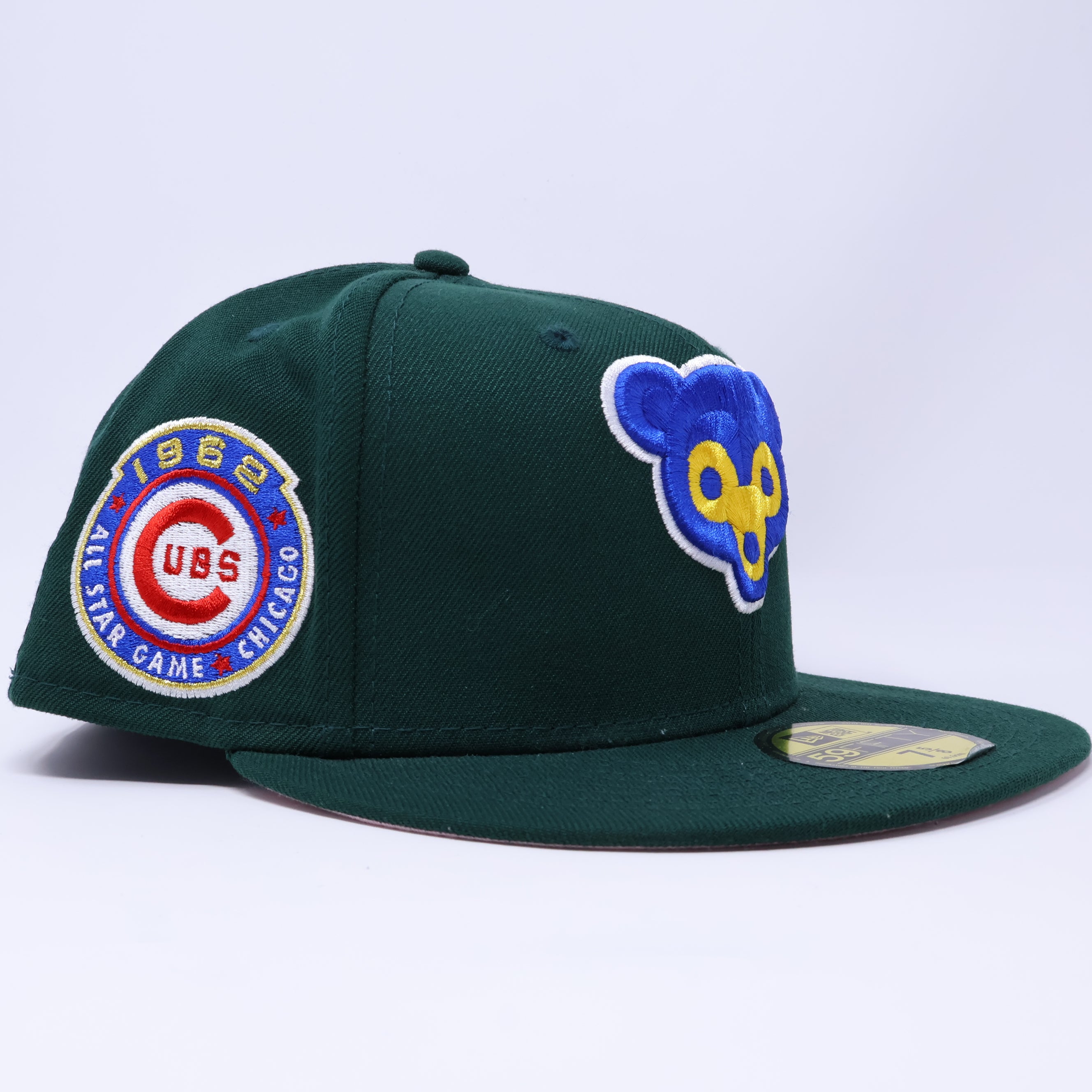 NWT 5/8 Green Chicago Cubs 1962 All Star Game 59fifty New Era Fitted Hat Cap