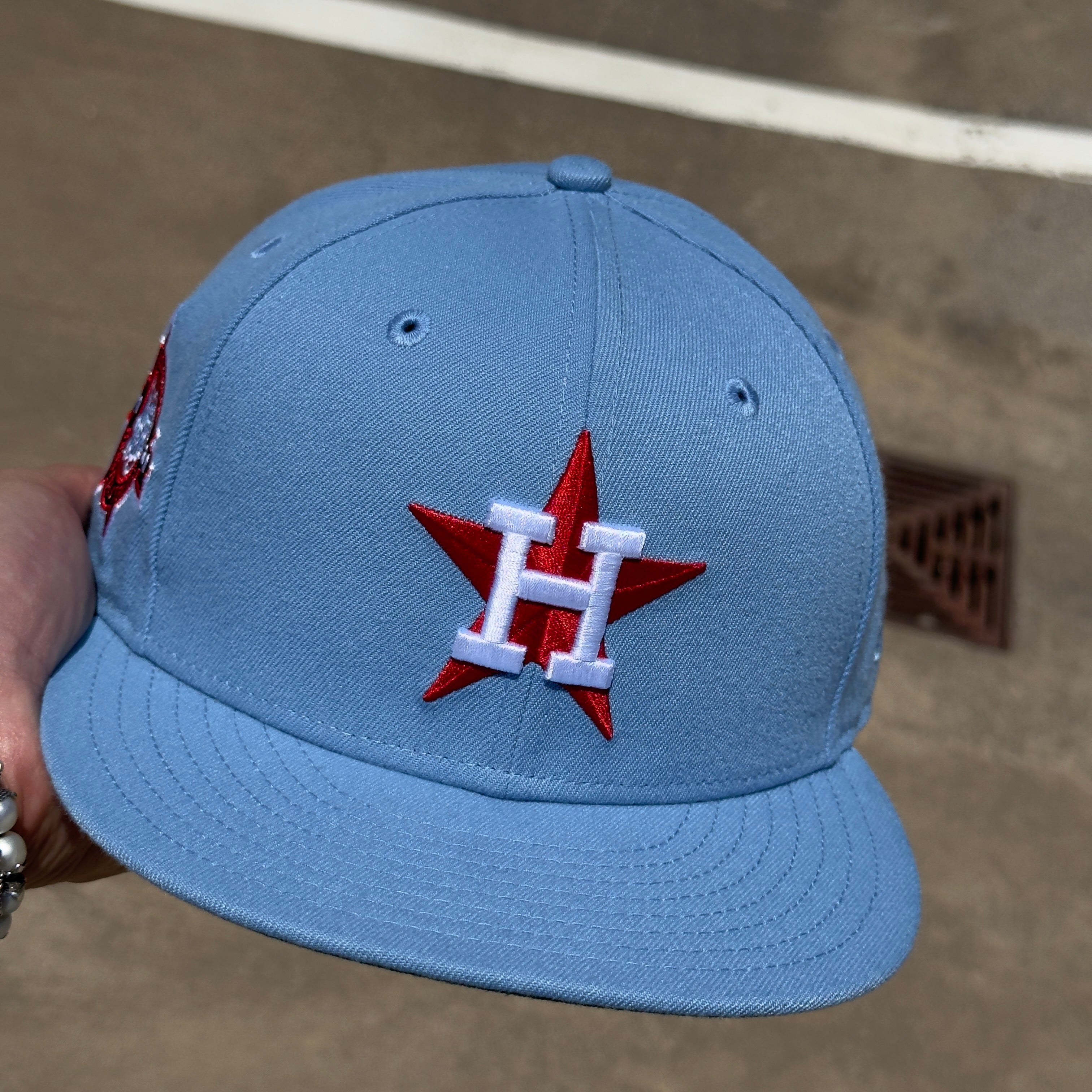 3/8 NEW Blue Houston Astros 1986 Astrodome Hatclub 59fifty New Era Fitted Hat Cap