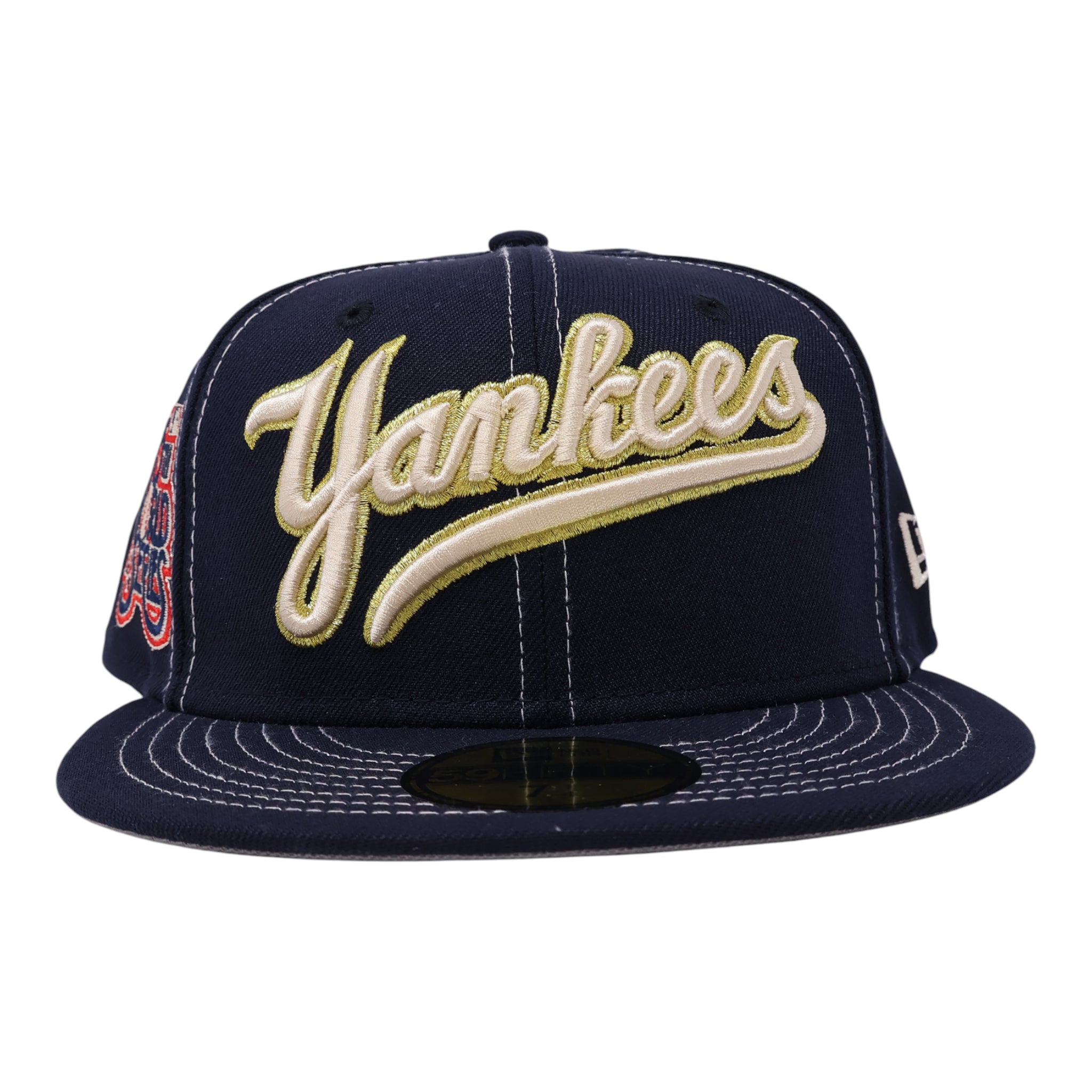 NWT Navy New York Yankees 75th World Series 59fifty New Era Fitted Hat Cap