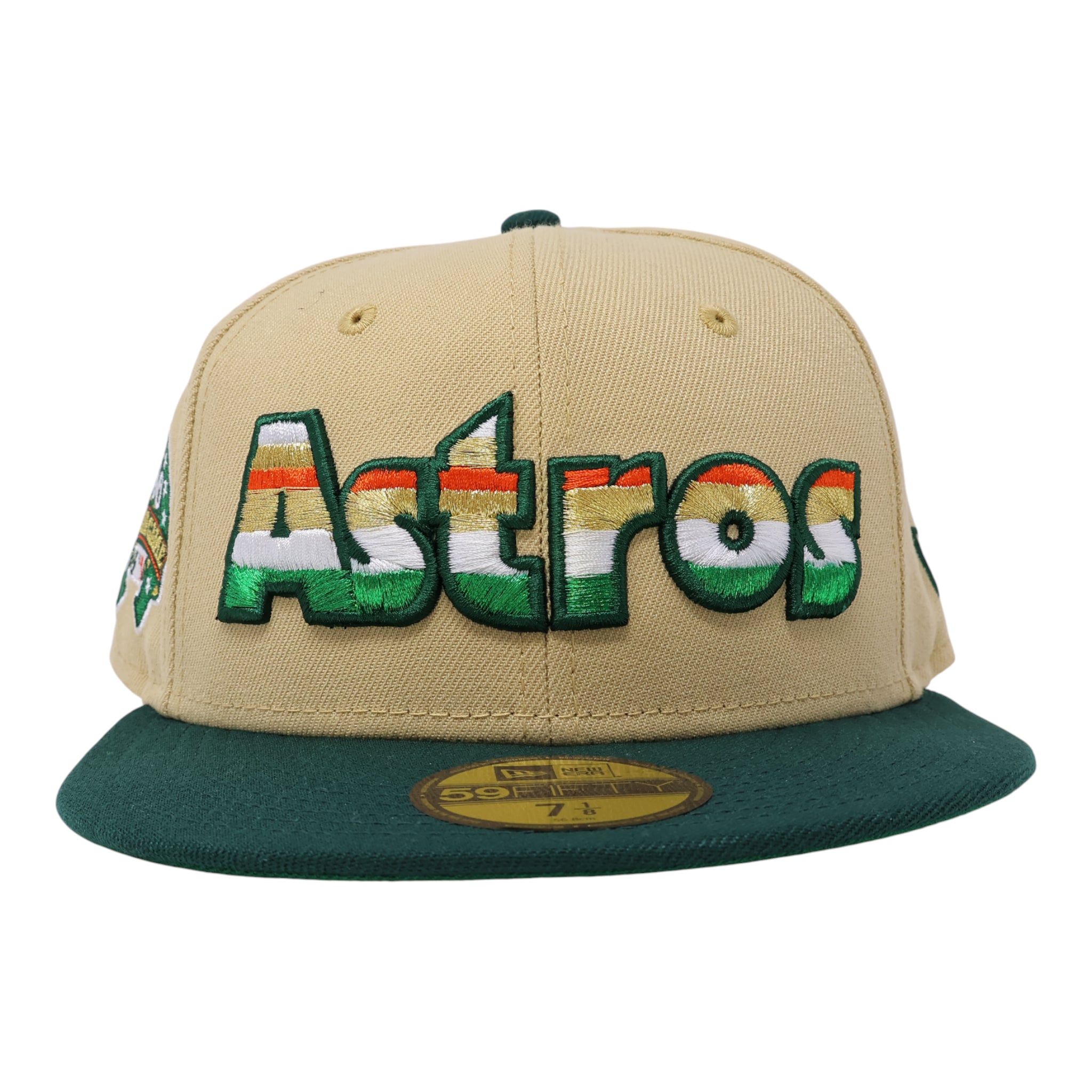 NWT Khaki Houston Astros 1986 All Star Game 59fifty New Era Fitted Hat Cap