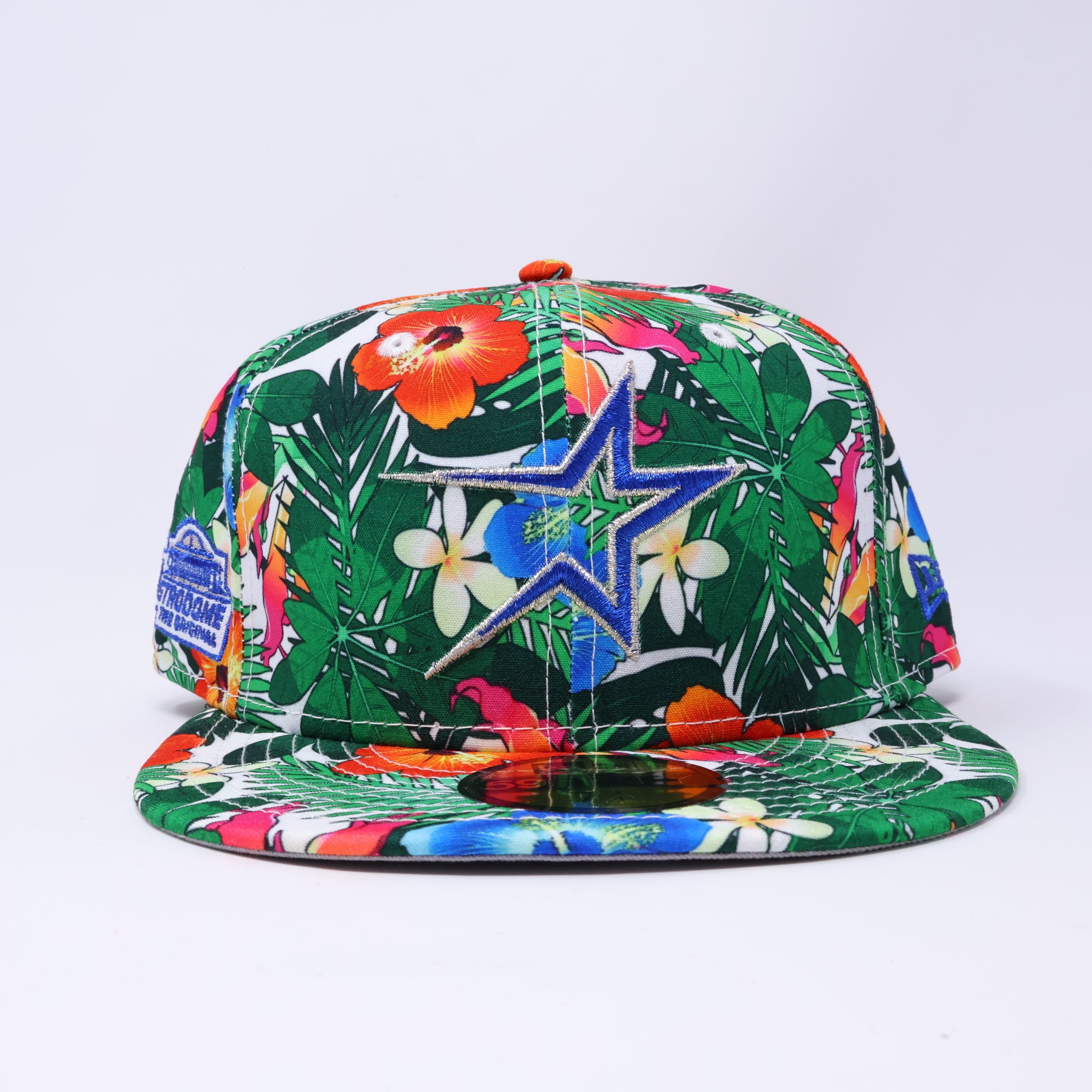NWT 3/4 Multicolor Houston Astros The Astrodome 59fifty New Era Fitted Hat Cap