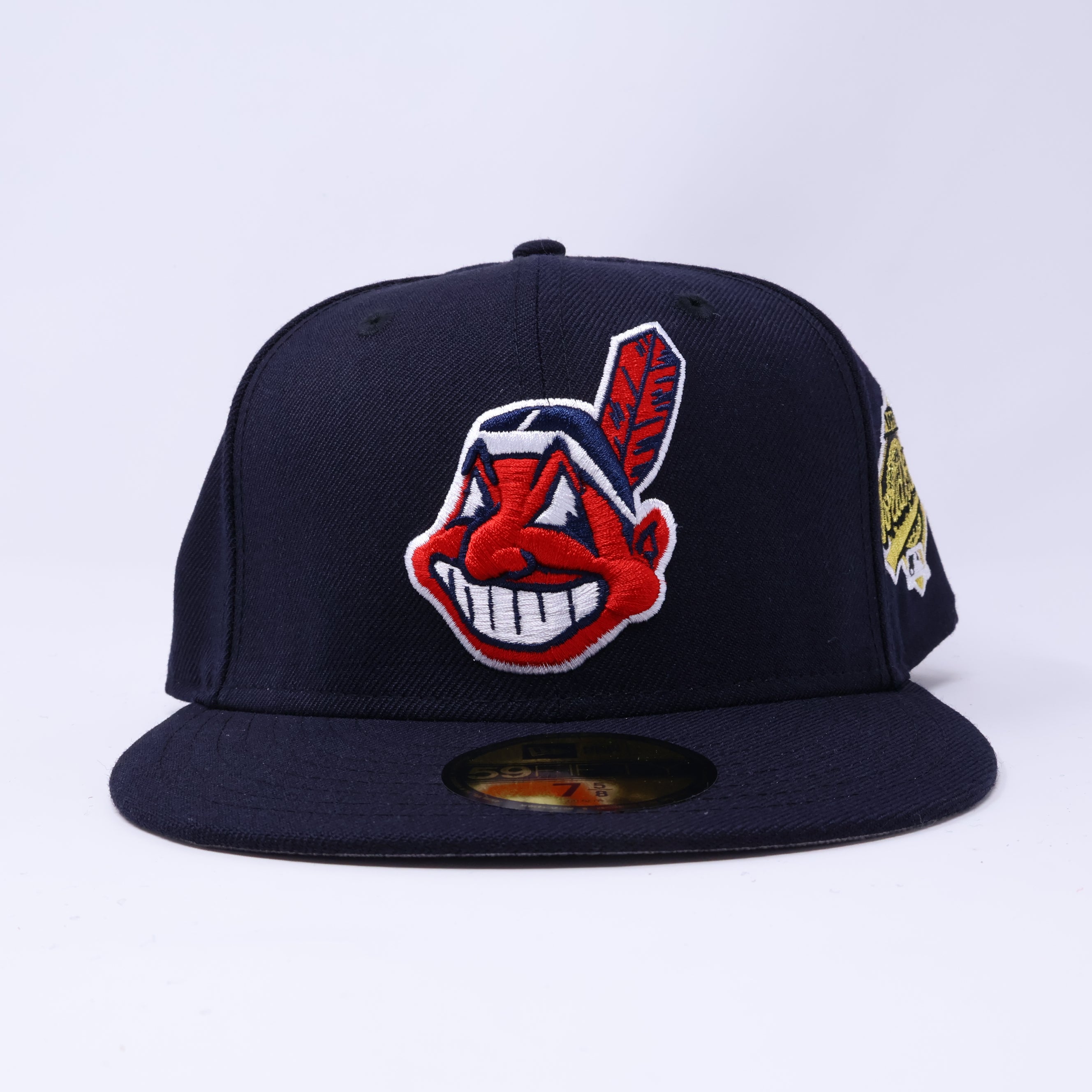 NWT Navy Cleveland Indians 1995 World Series 59fifty New Era Fitted Hat Cap