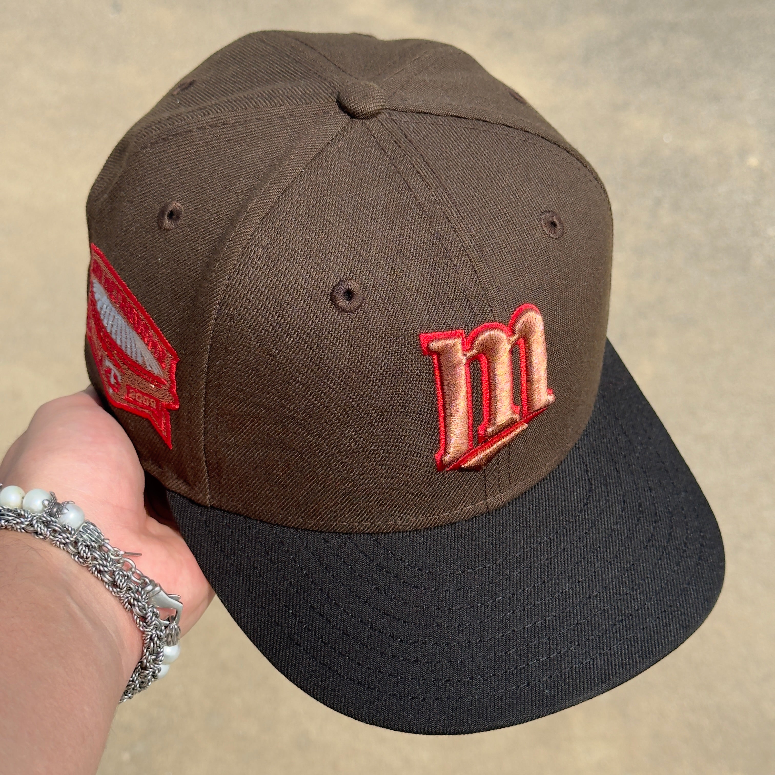 1/8 USED Minnesota Twins MMM Metrodome 1992 59fifty New Era Fitted Hat Cap